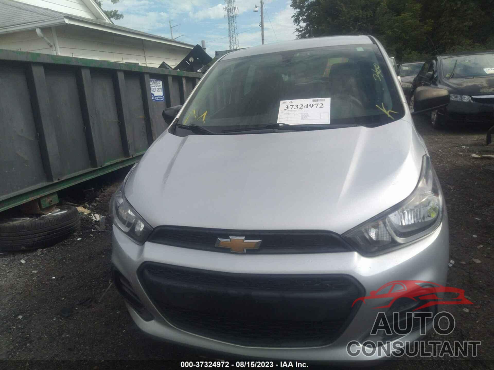 CHEVROLET SPARK 2017 - KL8CA6SA6HC818855