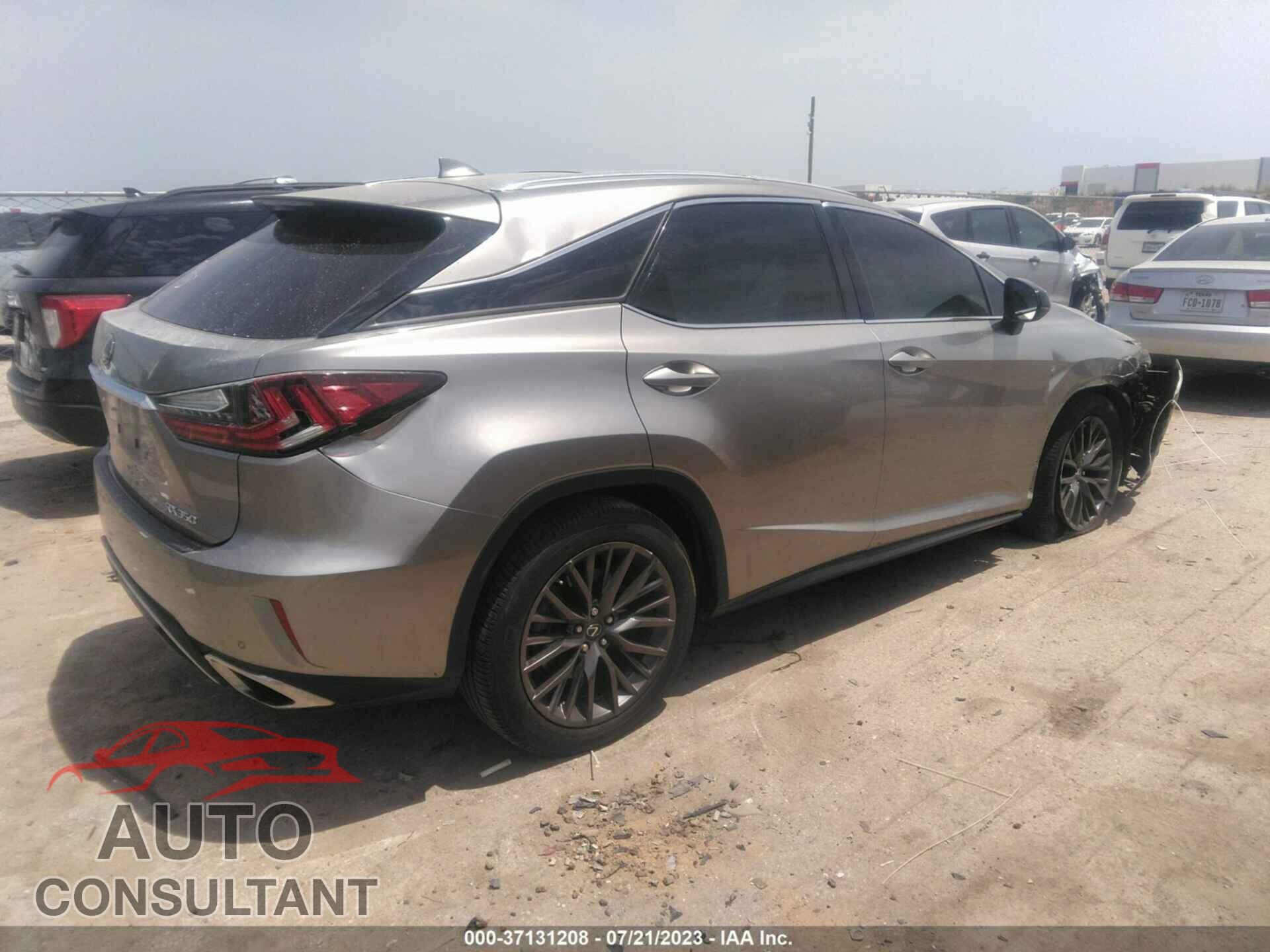 LEXUS RX 2017 - 2T2ZZMCA4HC041575