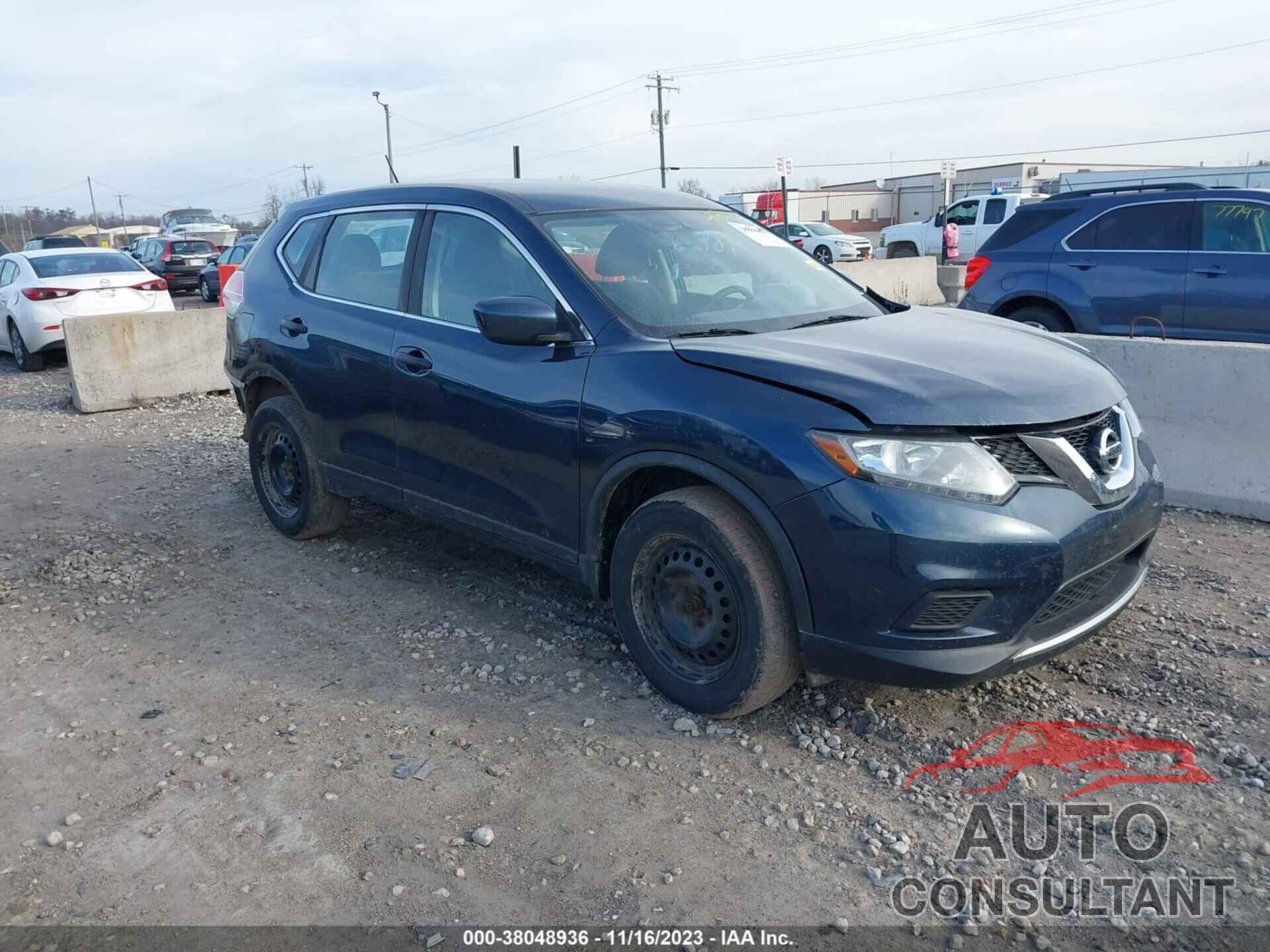 NISSAN ROGUE 2016 - KNMAT2MV0GP712040