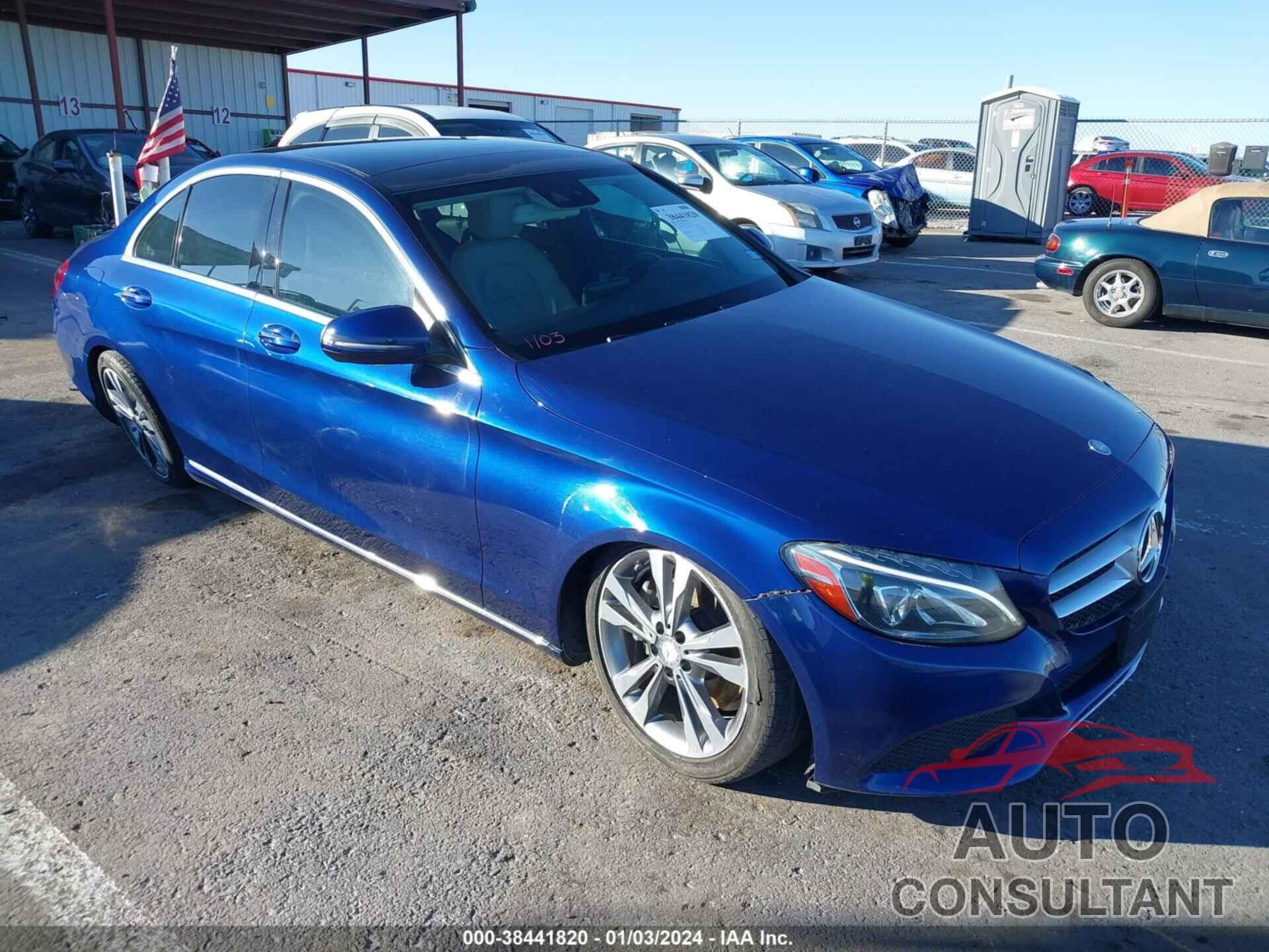 MERCEDES-BENZ C 300 2017 - 55SWF4JB7HU186762