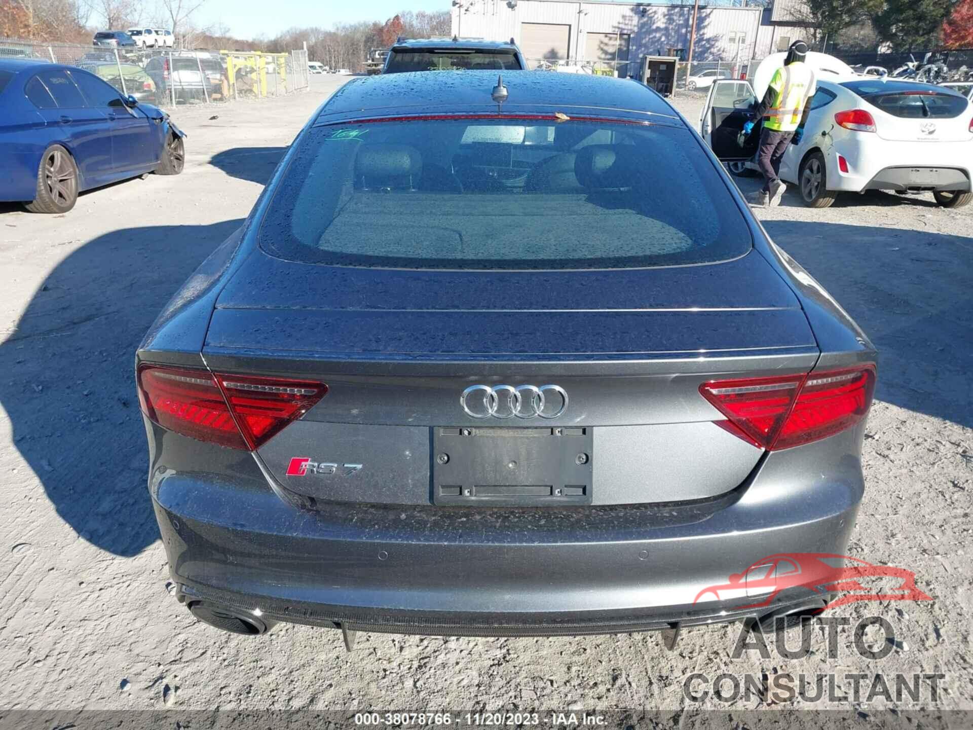 AUDI RS 7 2017 - WUAWRAFC6HN900135