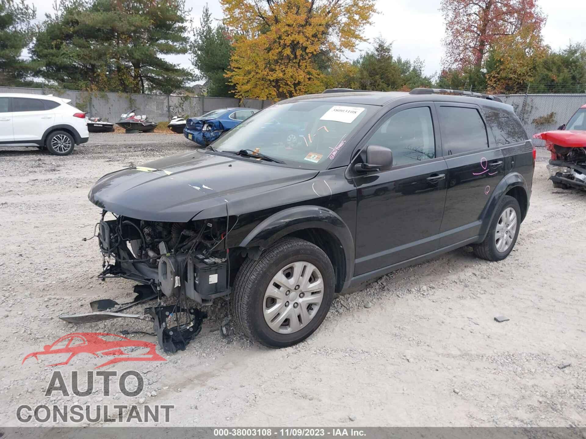 DODGE JOURNEY 2017 - 3C4PDCAB1HT582001