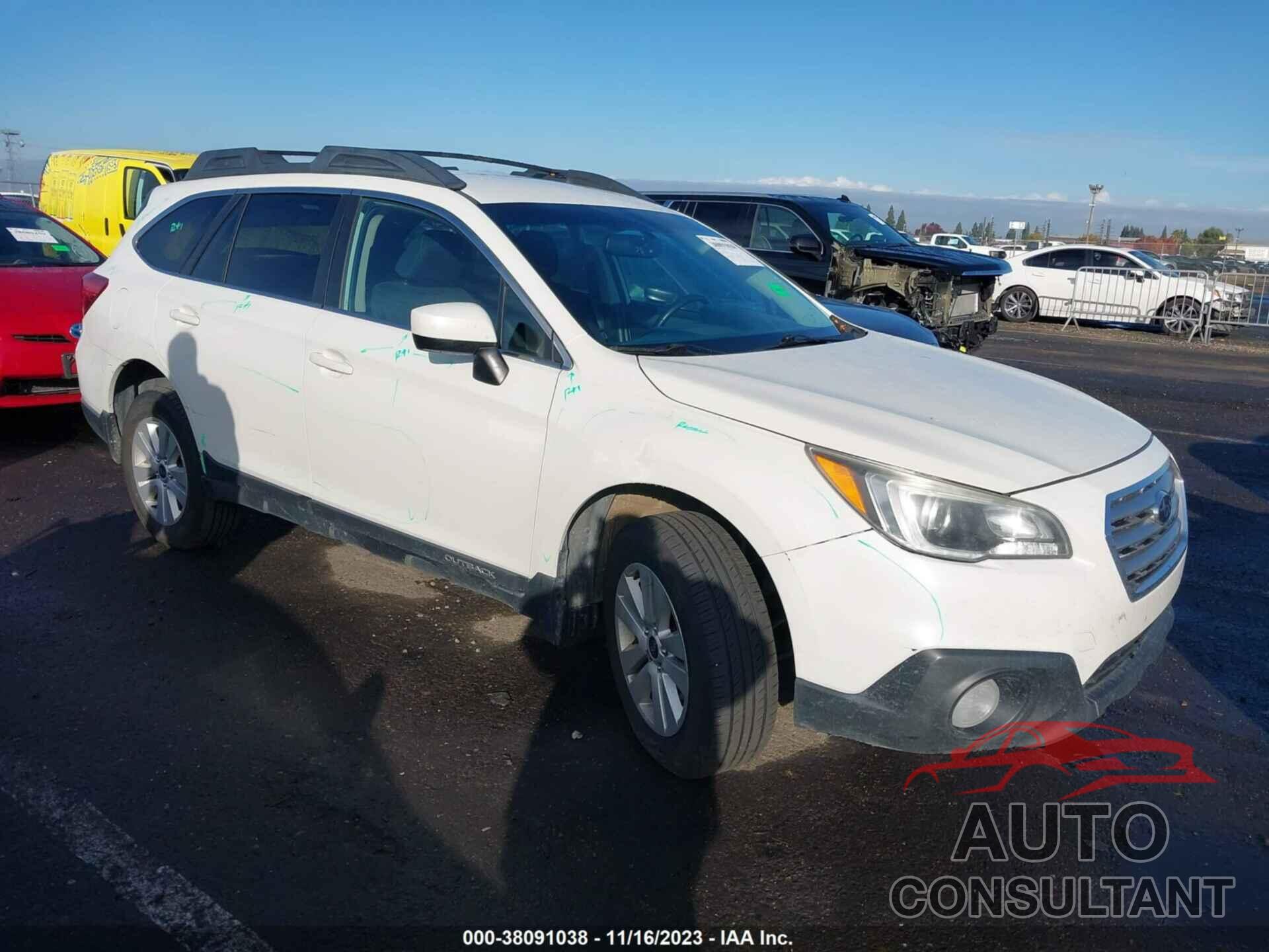 SUBARU OUTBACK 2015 - 4S4BSACC6F3239747