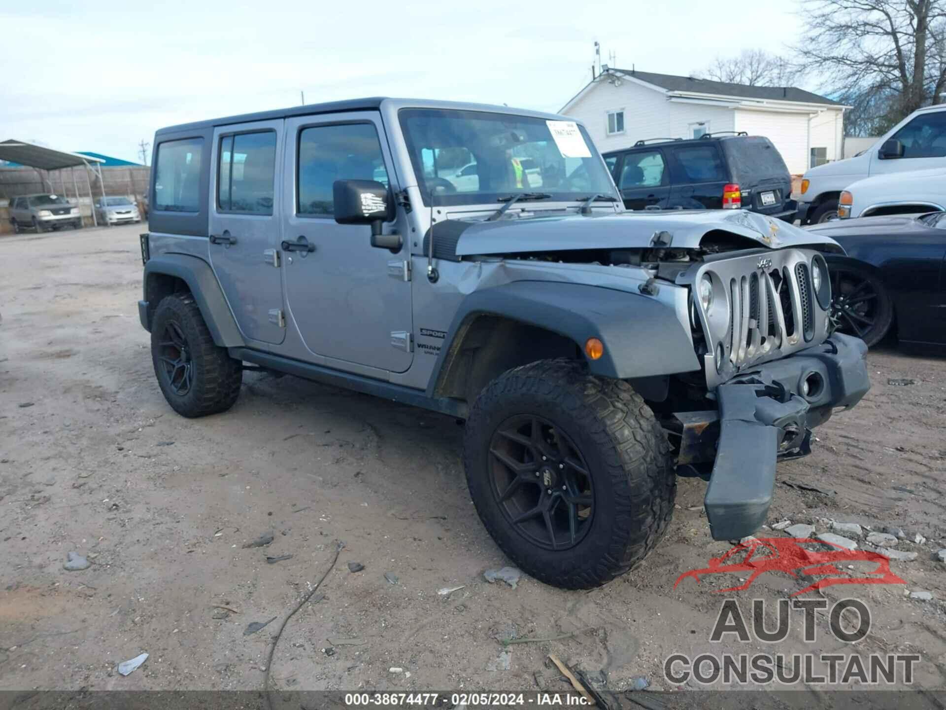 JEEP WRANGLER UNLIMITED 2017 - 1C4BJWKGXHL726932