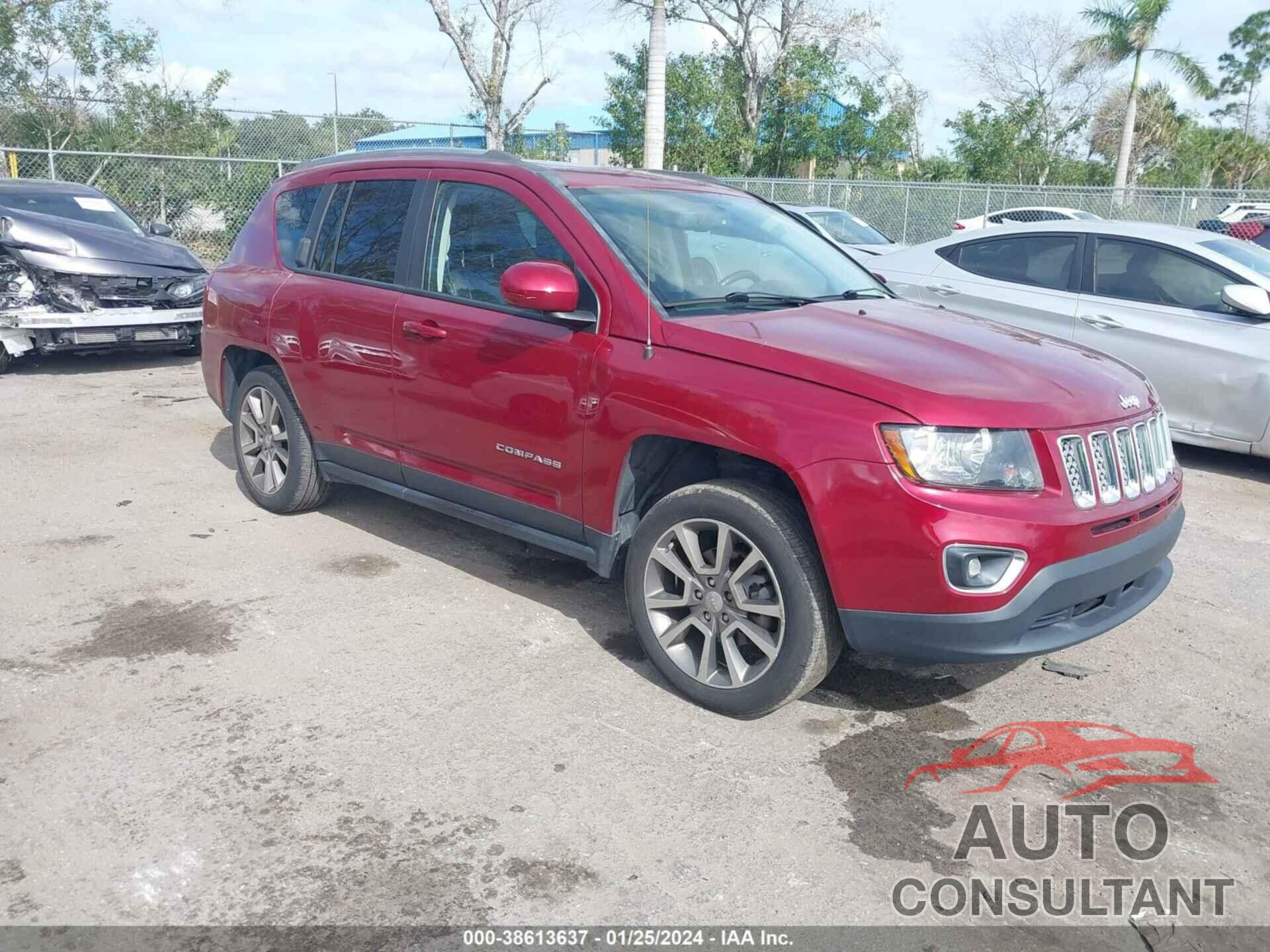 JEEP COMPASS 2017 - 1C4NJDEB2HD108421