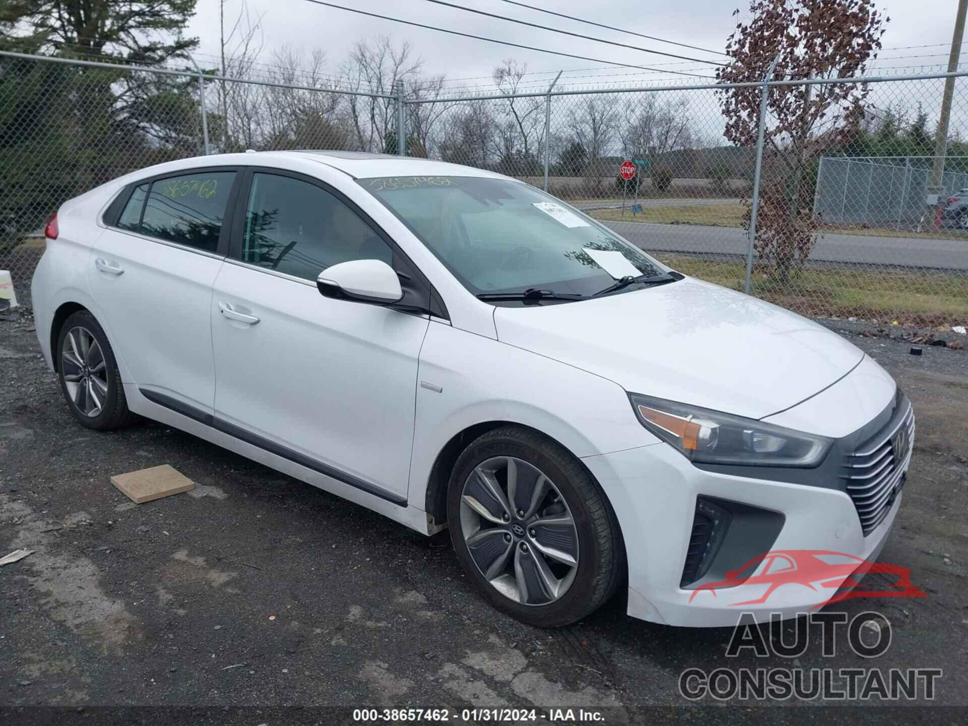 HYUNDAI IONIQ HYBRID 2018 - KMHC05LC7JU081522