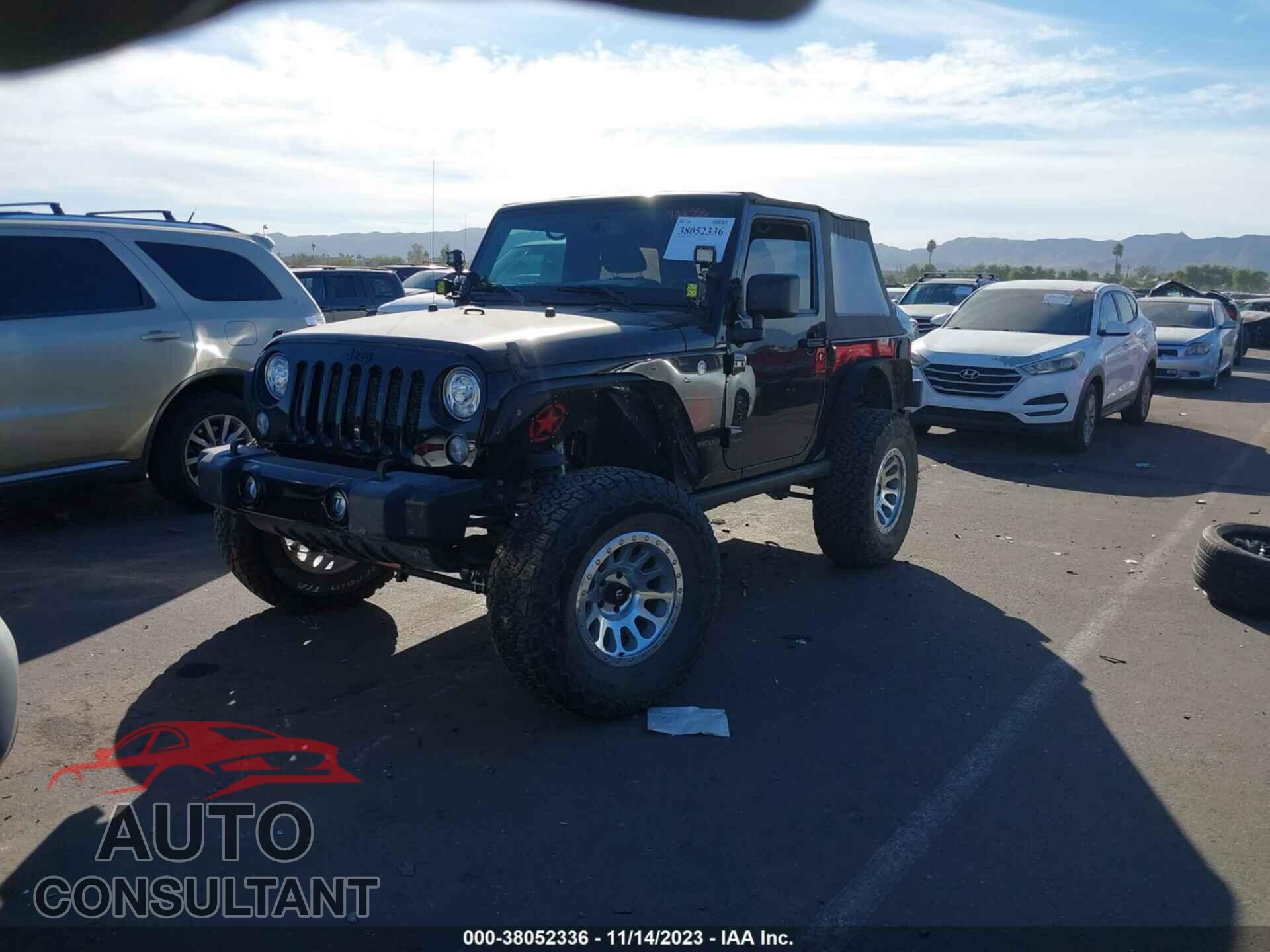 JEEP WRANGLER 2017 - 1C4AJWAG1HL726556