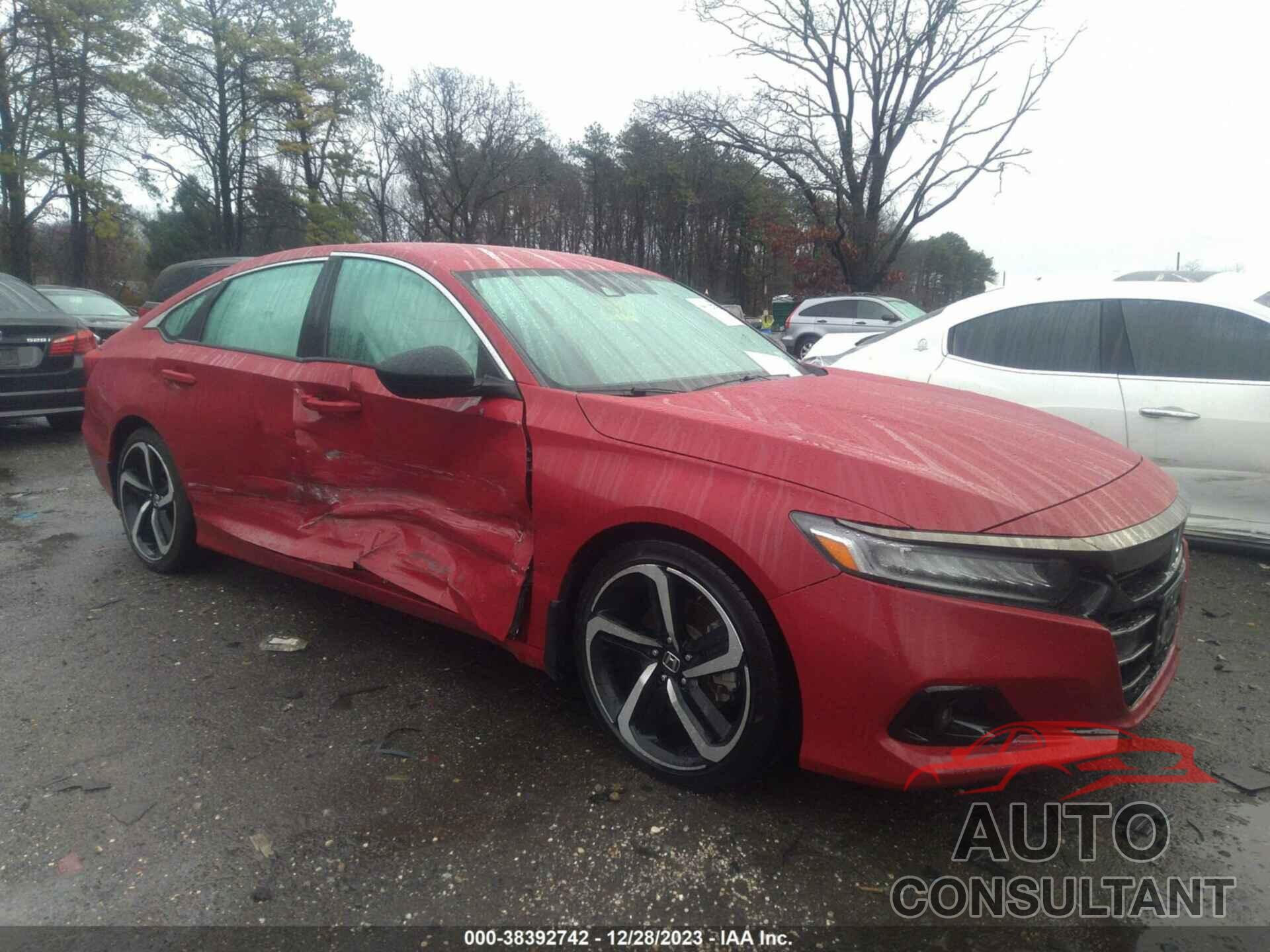 HONDA ACCORD 2021 - 1HGCV1F39MA077117