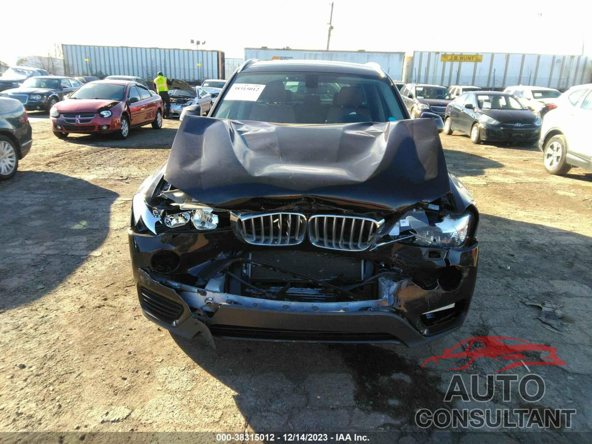 BMW X3 2016 - 5UXWX9C55G0D89814