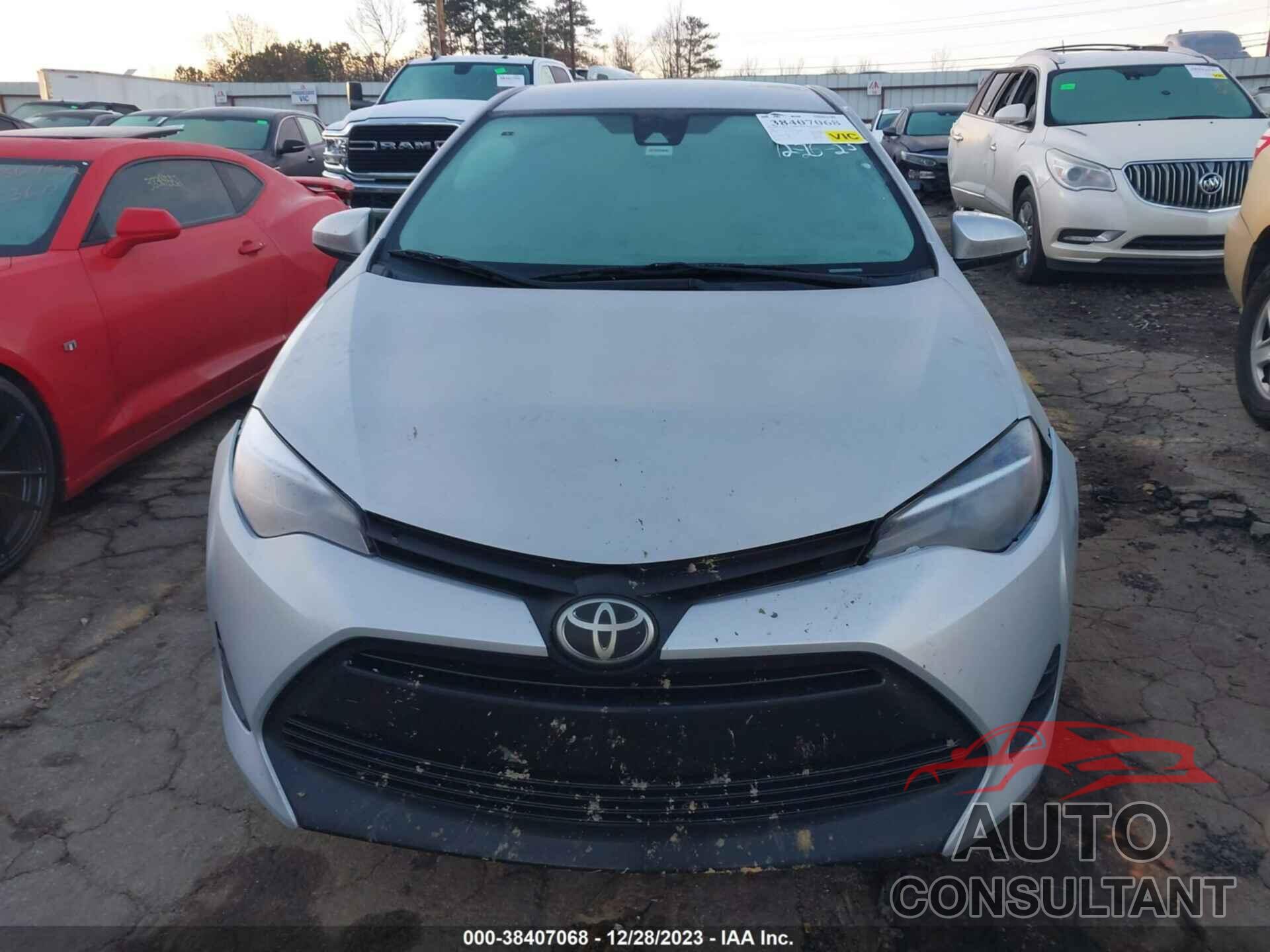 TOYOTA COROLLA 2019 - 5YFBURHE4KP900250