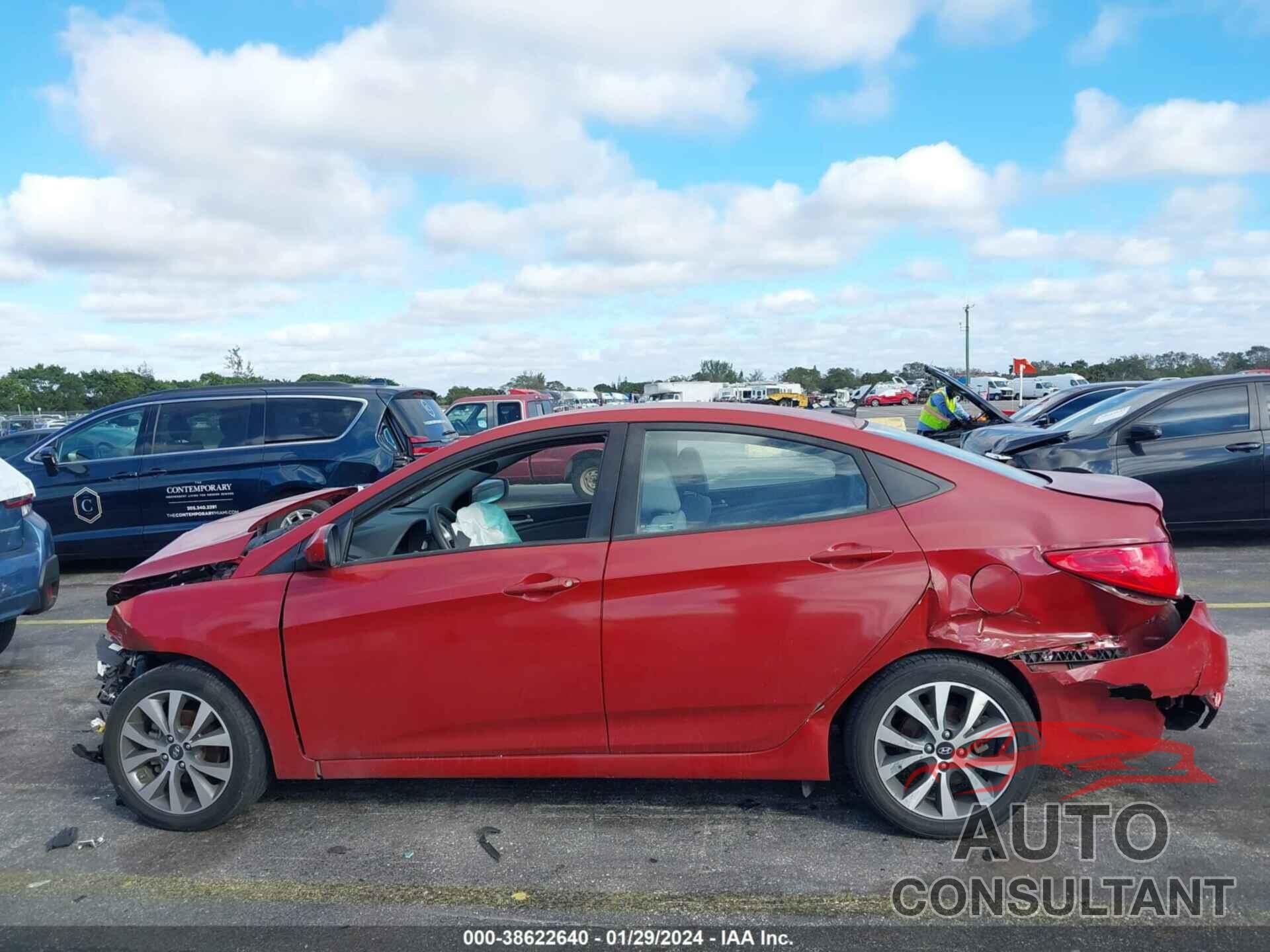 HYUNDAI ACCENT 2017 - KMHCT4AE7HU373798