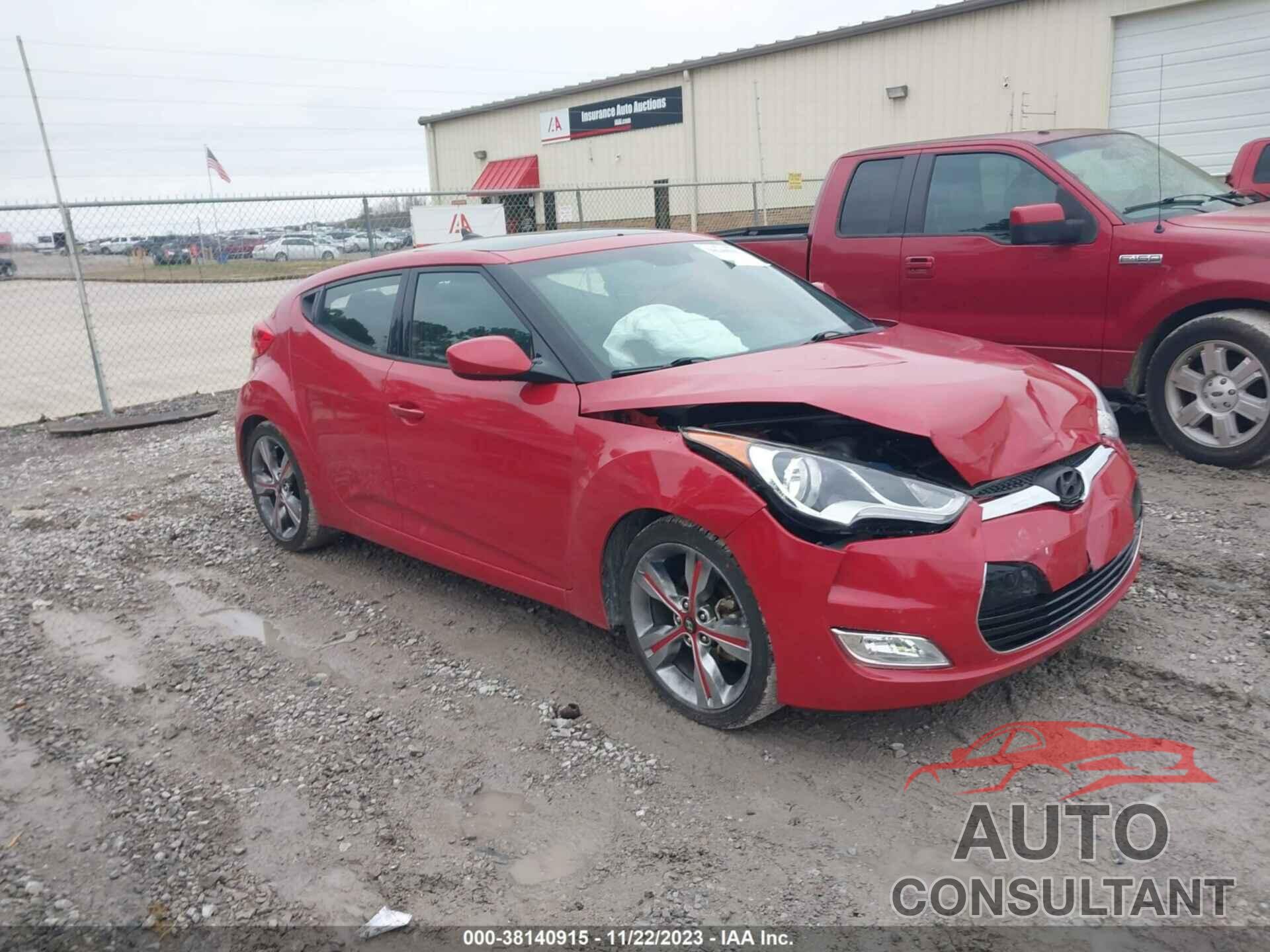 HYUNDAI VELOSTER 2017 - KMHTC6AD4HU317465