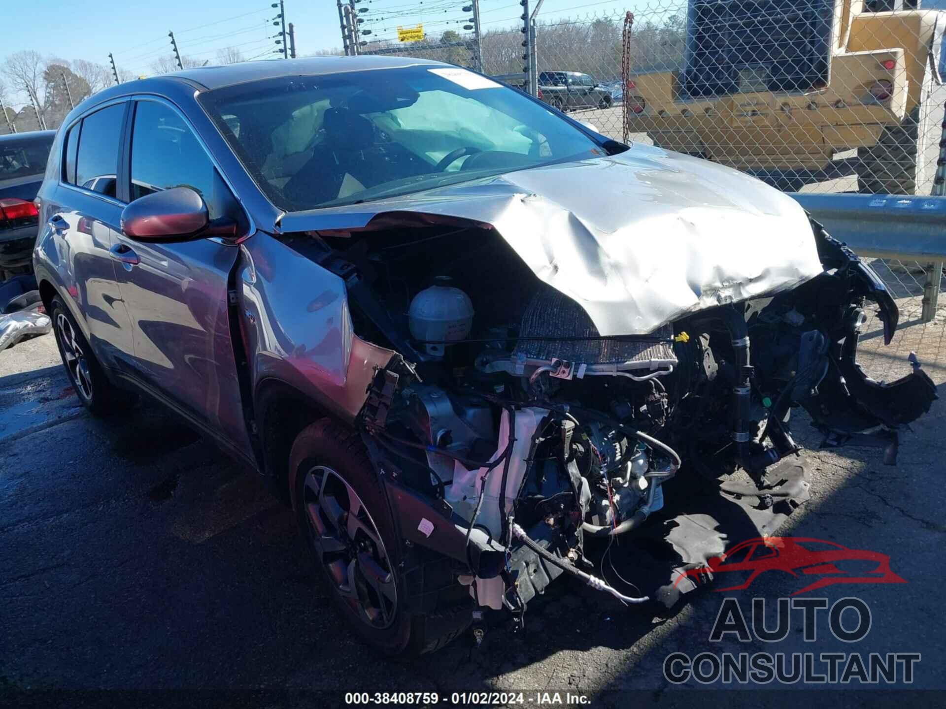 KIA SPORTAGE 2021 - KNDPMCACXM7929624