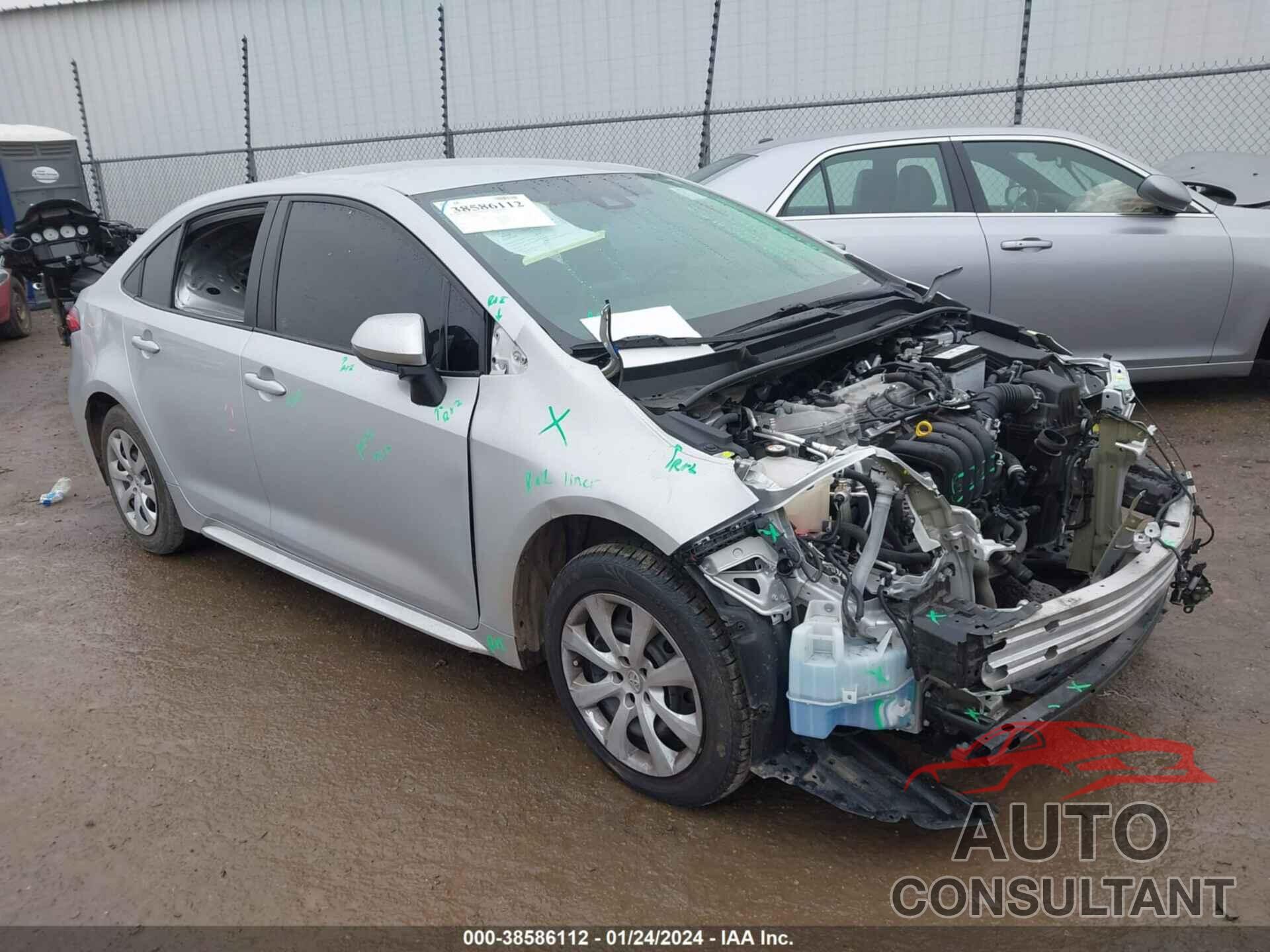 TOYOTA COROLLA 2021 - 5YFEPMAE2MP206693