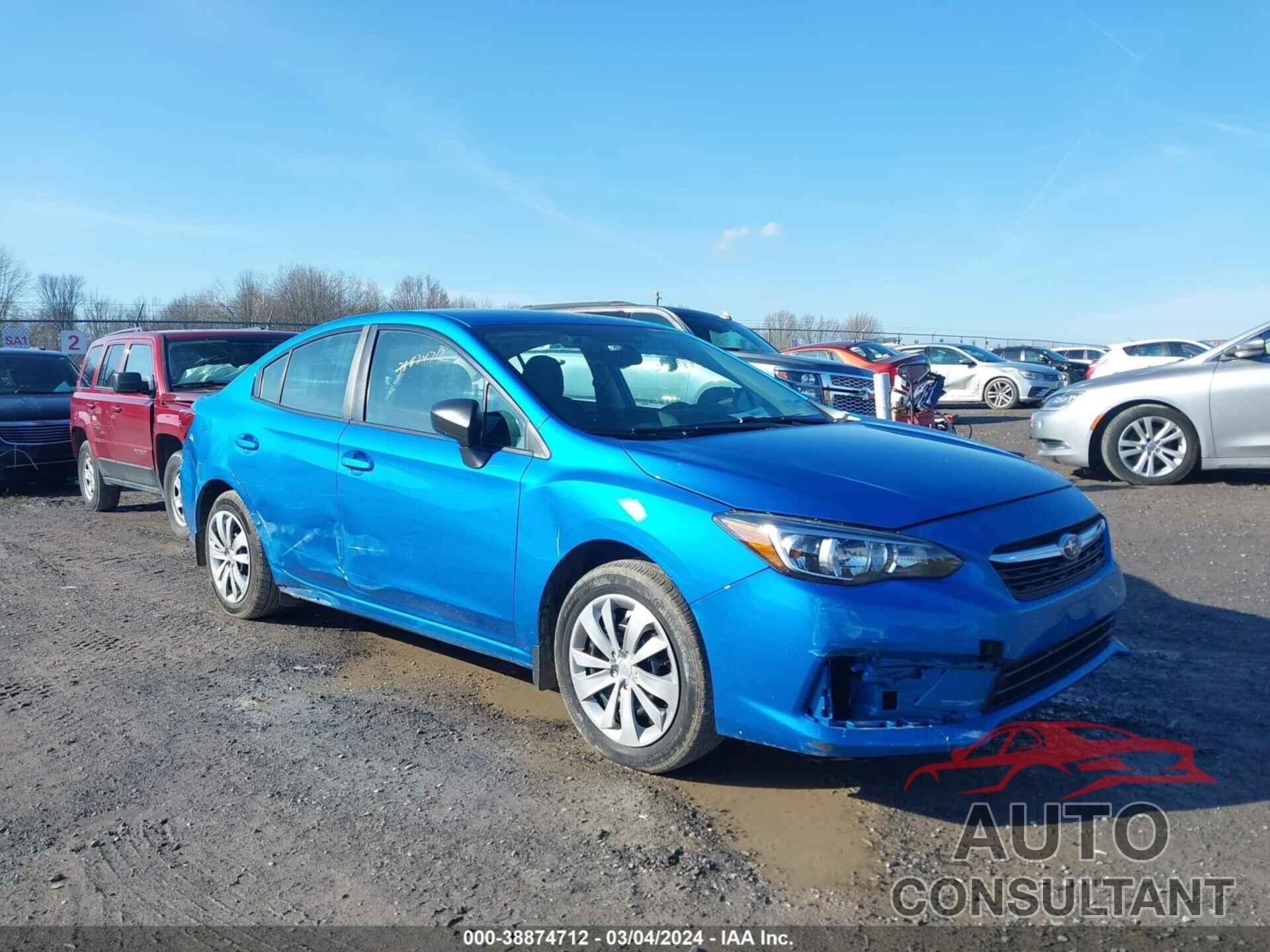 SUBARU IMPREZA 2021 - 4S3GKAB64M3600623