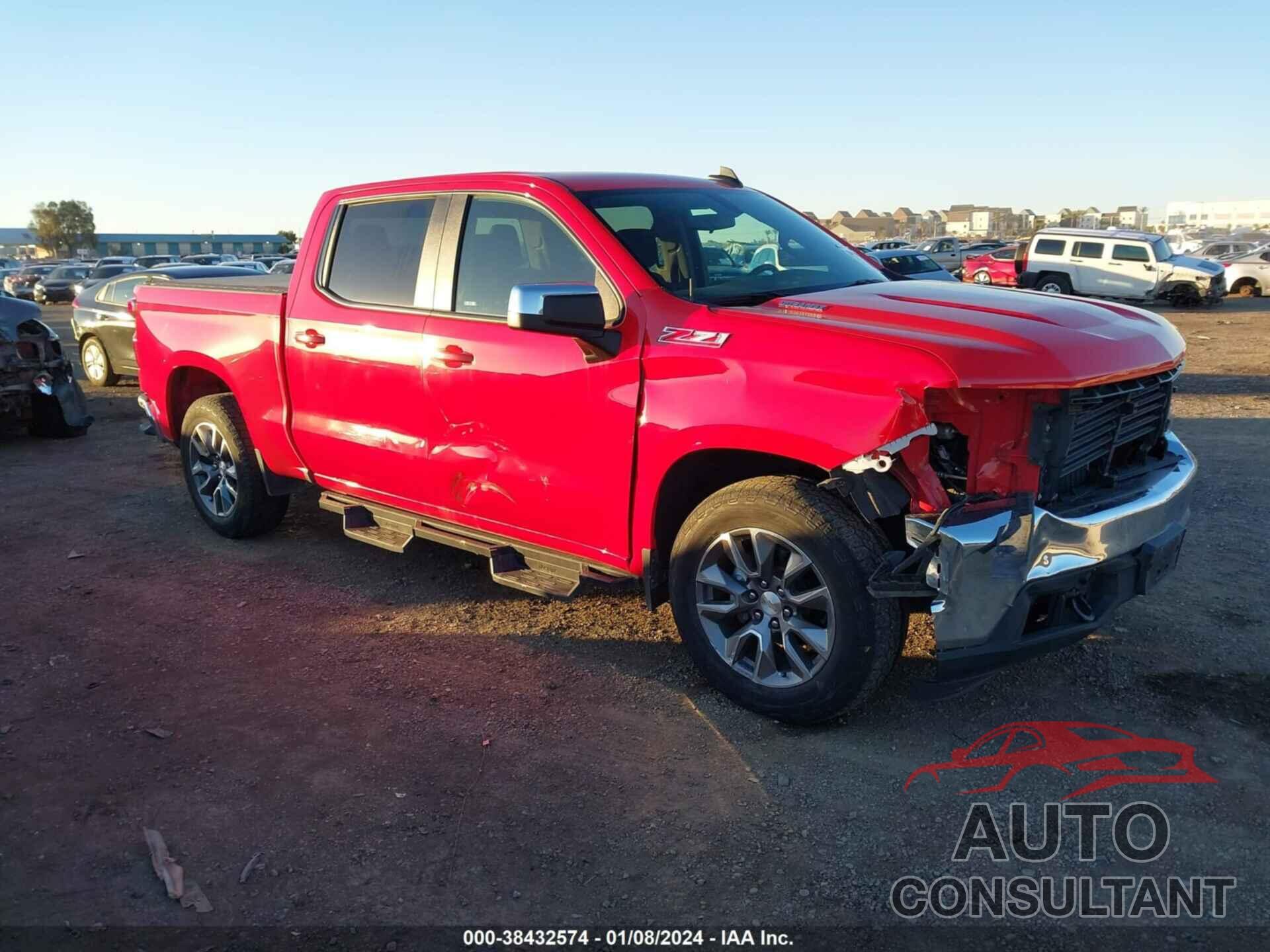 CHEVROLET SILVERADO 1500 2021 - 1GCUYDETXMZ418832