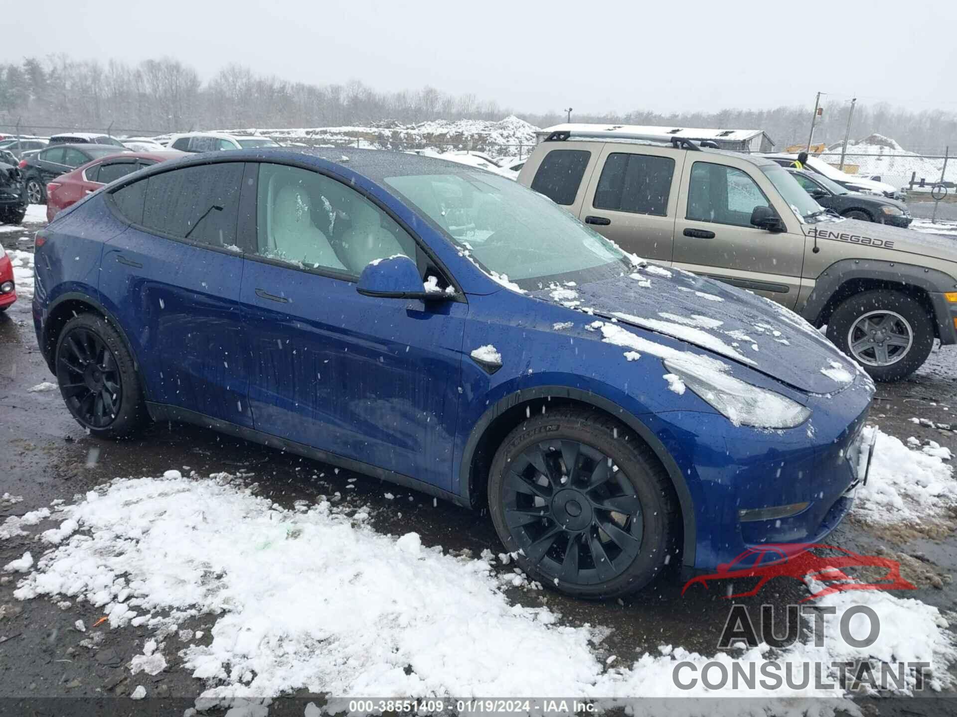 TESLA MODEL Y 2021 - 5YJYGDEE3MF144546