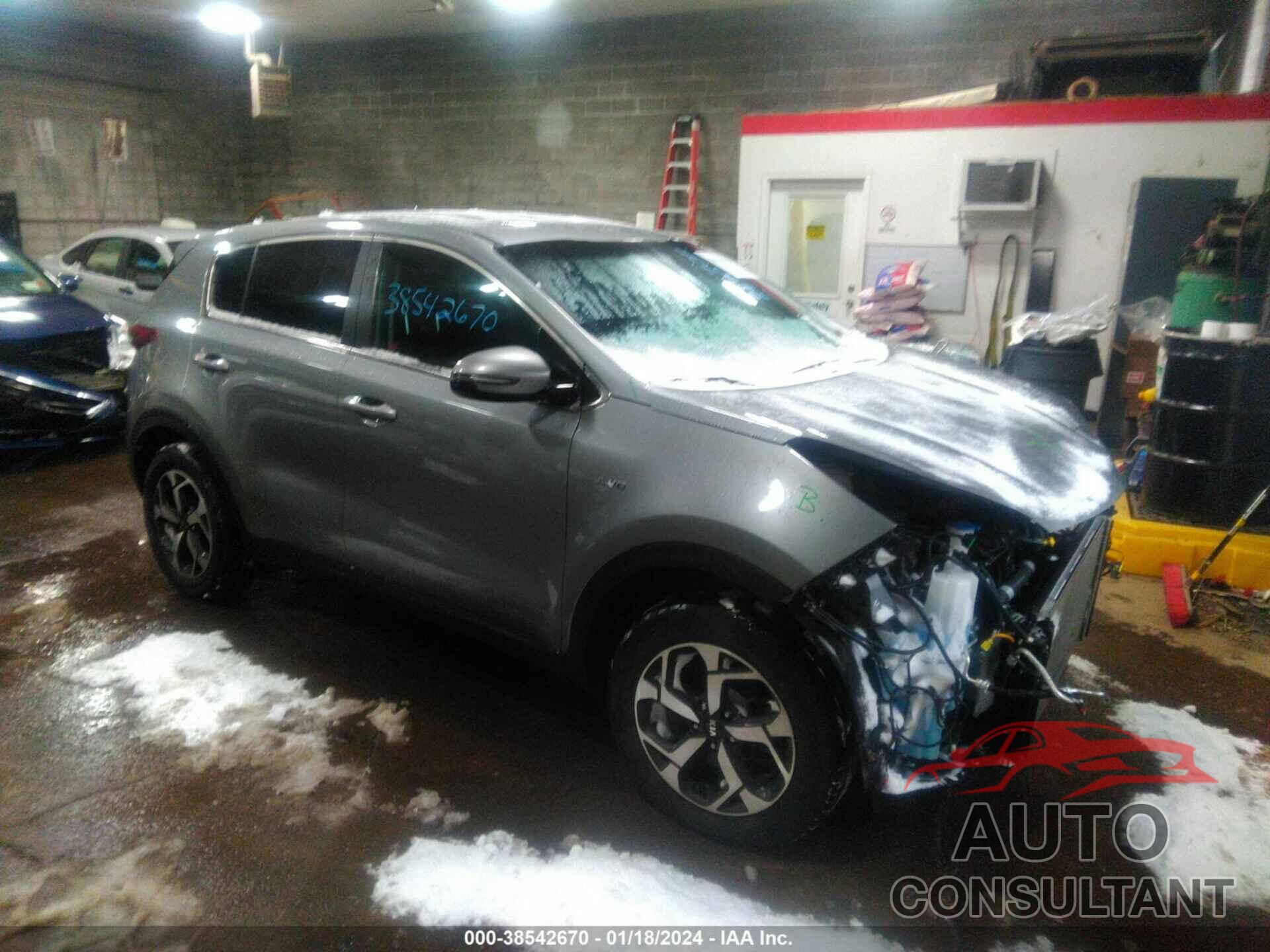 KIA SPORTAGE 2021 - KNDPMCAC3M7876314