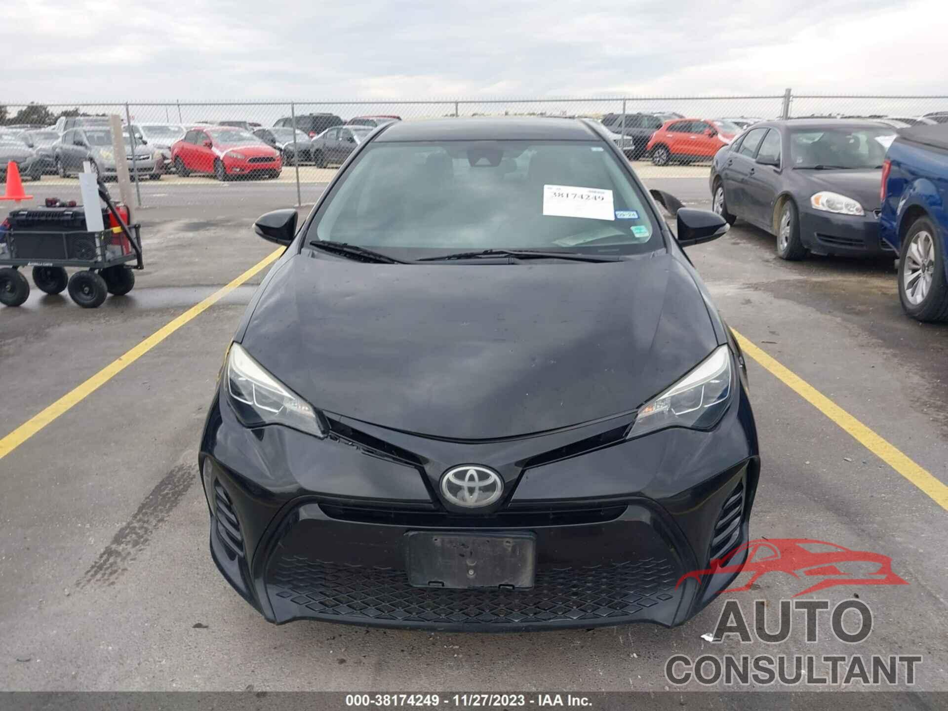 TOYOTA COROLLA 2017 - 5YFBURHE1HP629284