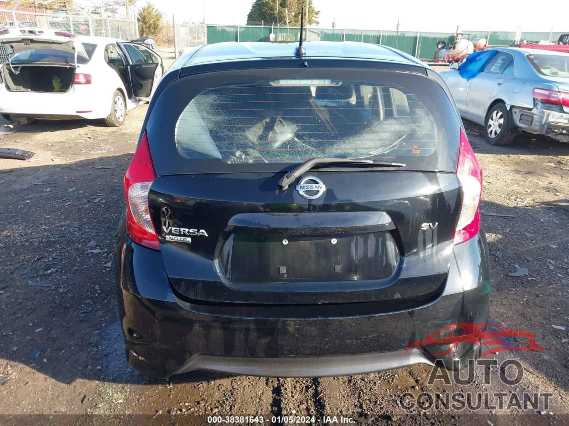 NISSAN VERSA NOTE 2017 - 3N1CE2CPXHL352619