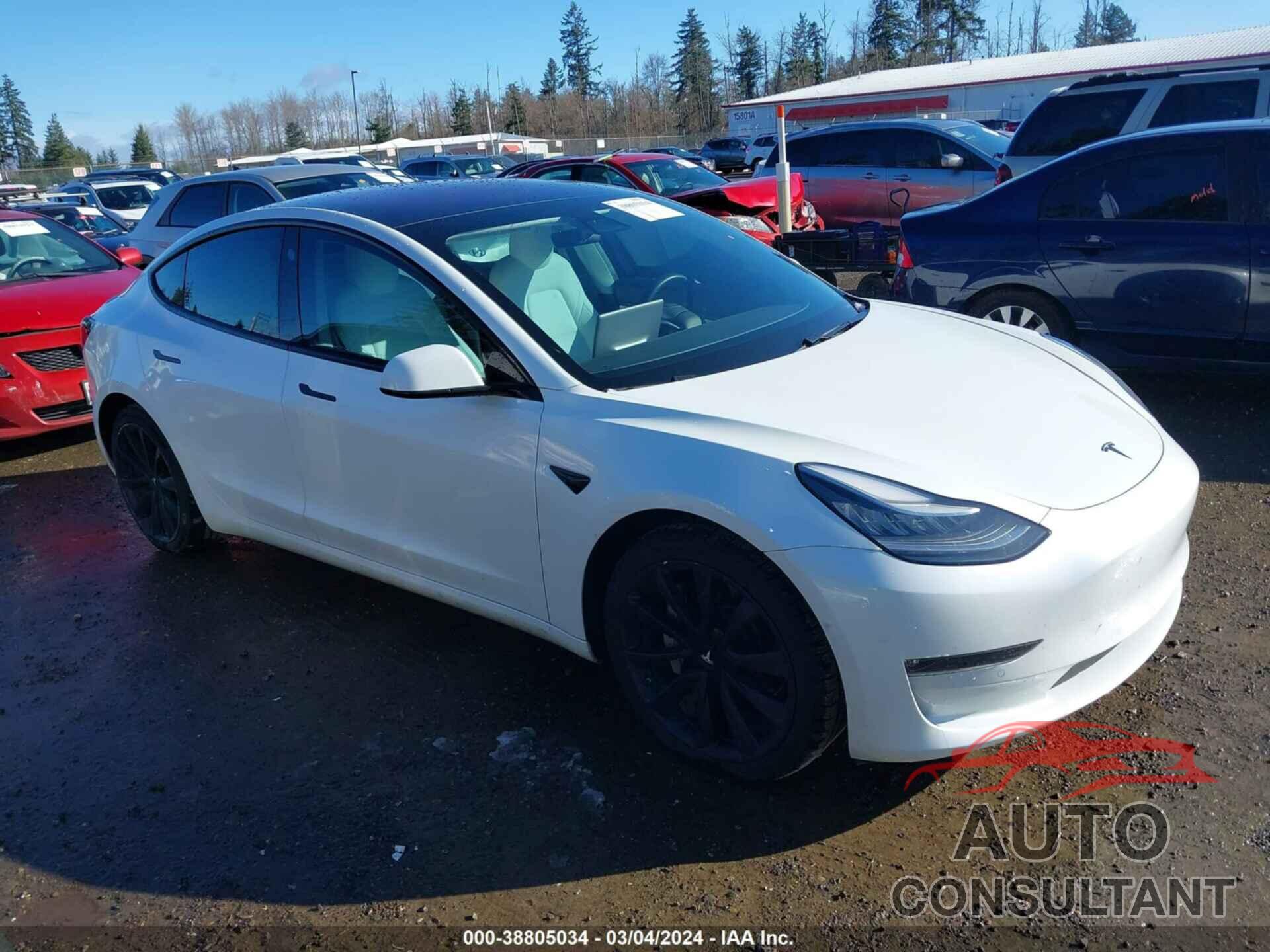 TESLA MODEL 3 2019 - 5YJ3E1EB9KF195079