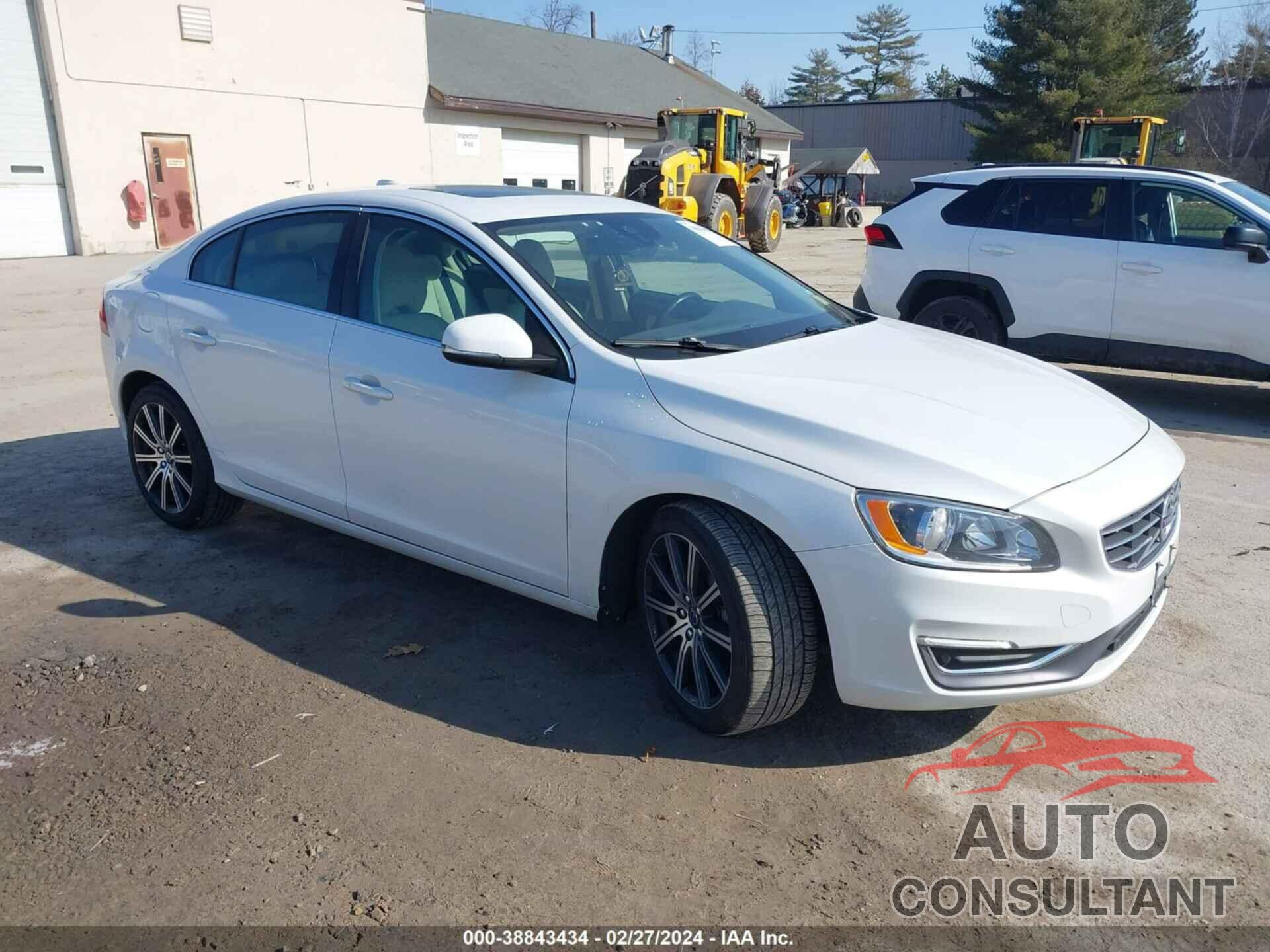 VOLVO S60 INSCRIPTION 2017 - LYV402TK6HB152101