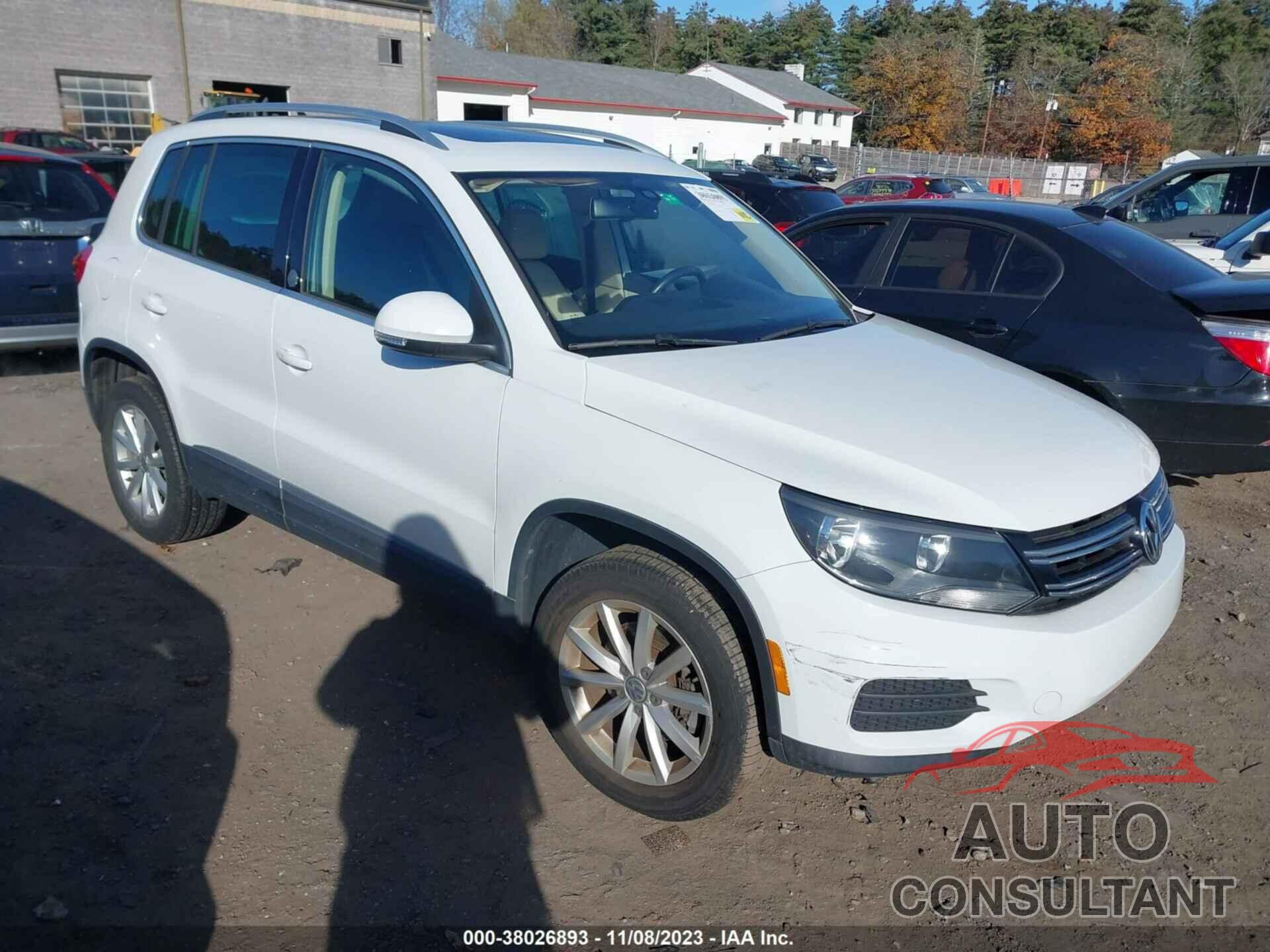 VOLKSWAGEN TIGUAN 2017 - WVGRV7AX1HW505773