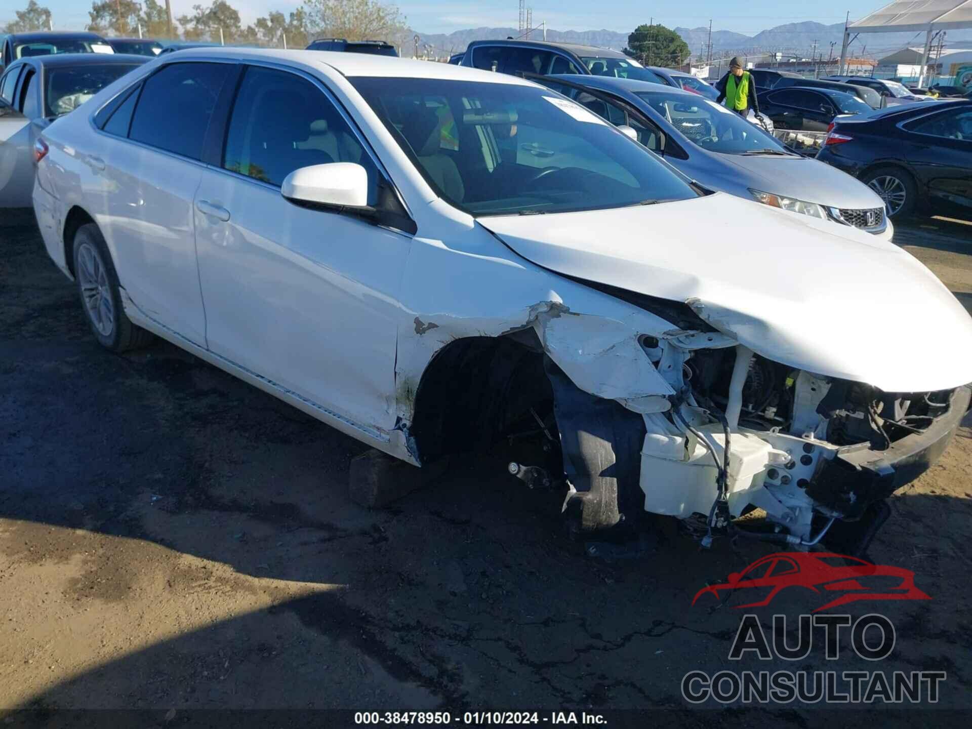 TOYOTA CAMRY 2016 - 4T1BF1FK9GU168370