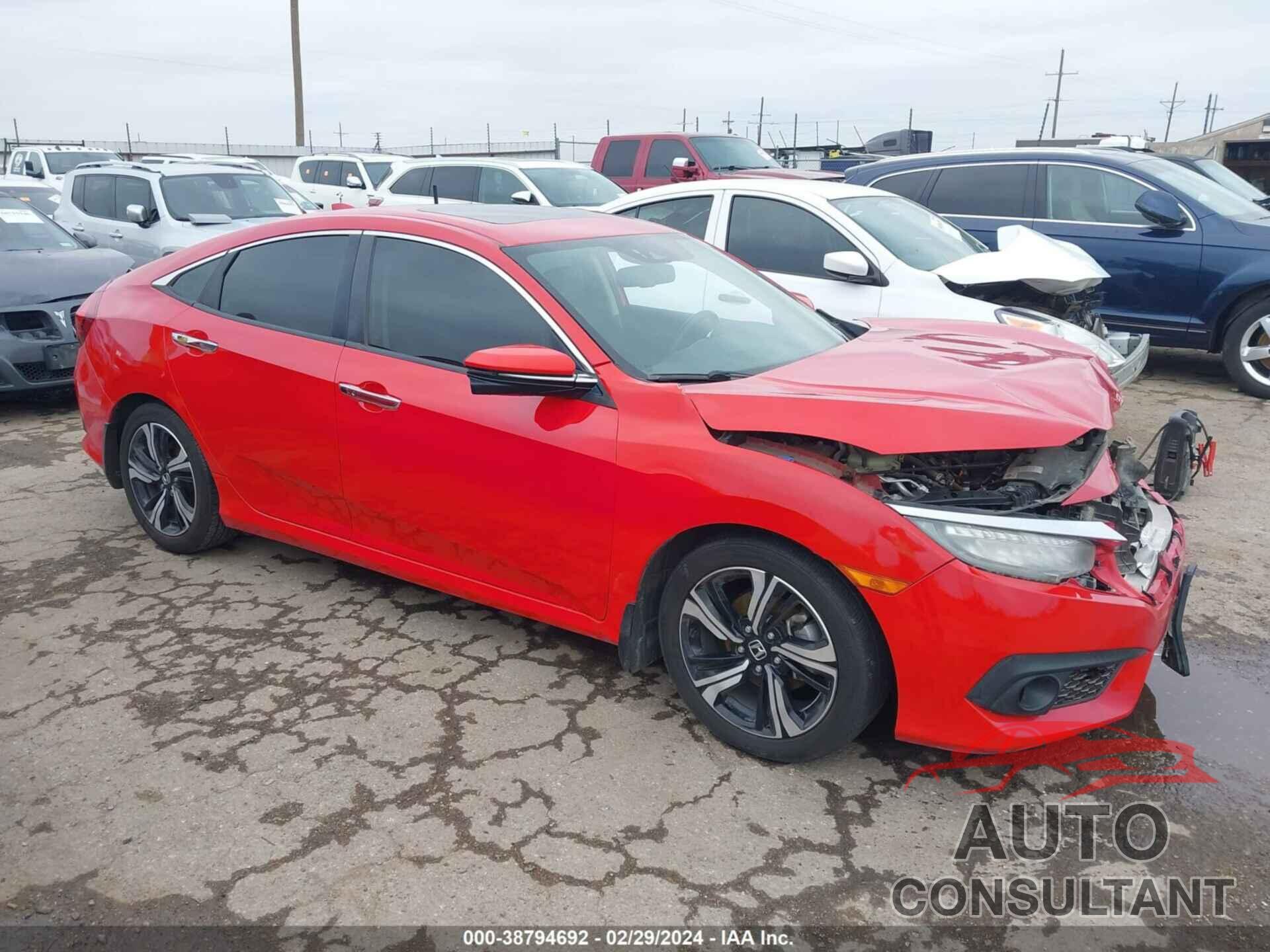 HONDA CIVIC 2016 - 2HGFC1F95GH655436