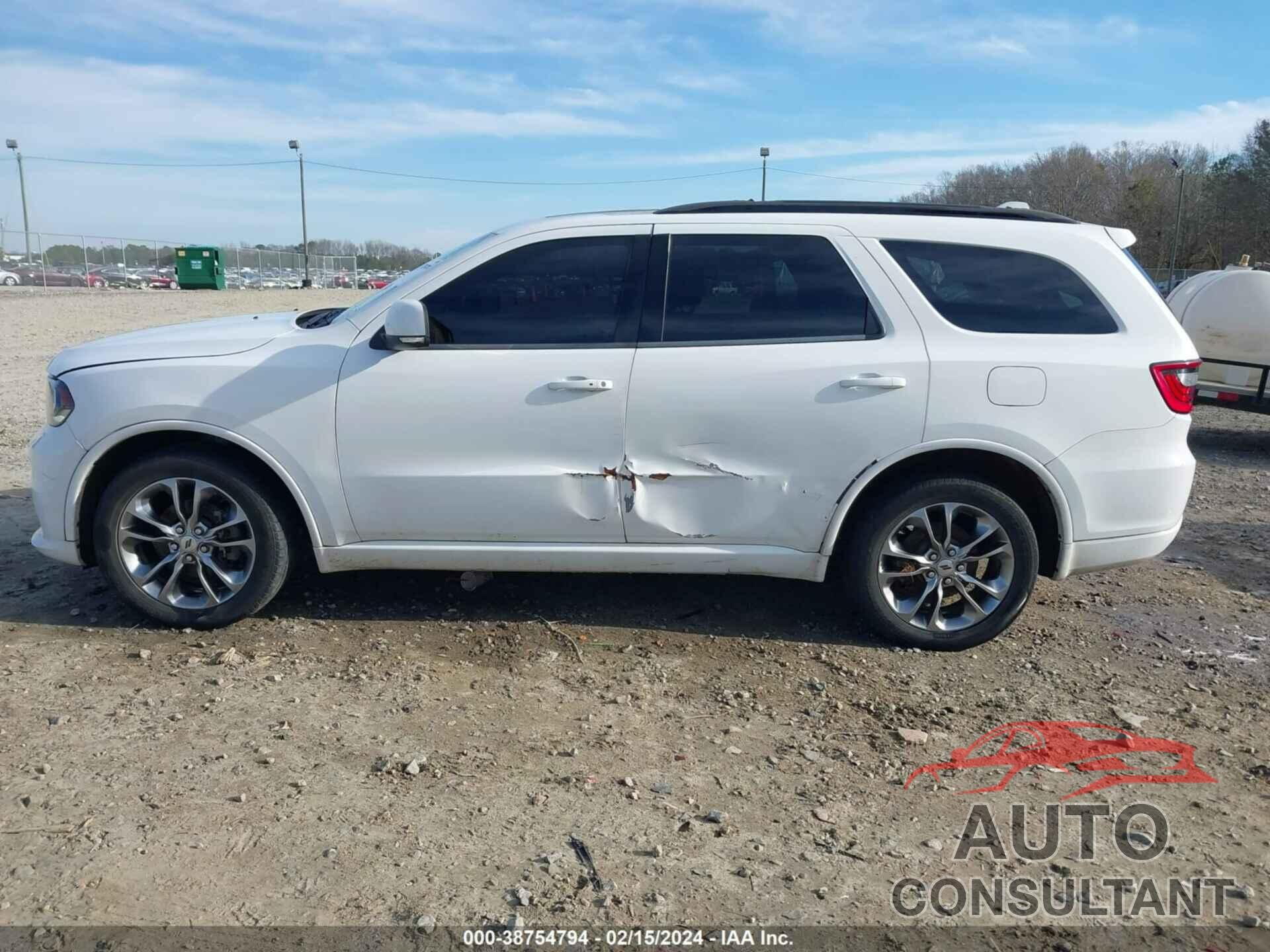 DODGE DURANGO 2019 - 1C4RDJDG1KC722054