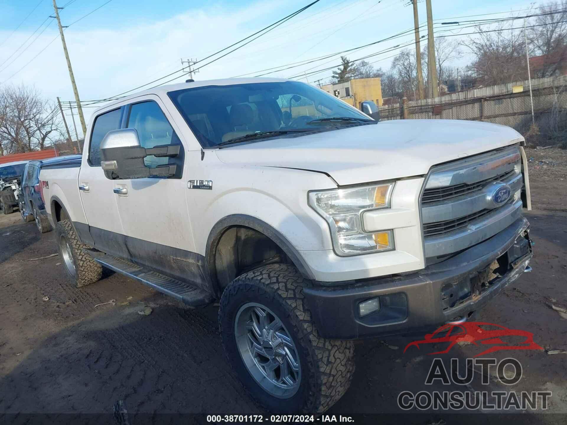 FORD F150 2016 - 1FTFW1EF8GKD37476