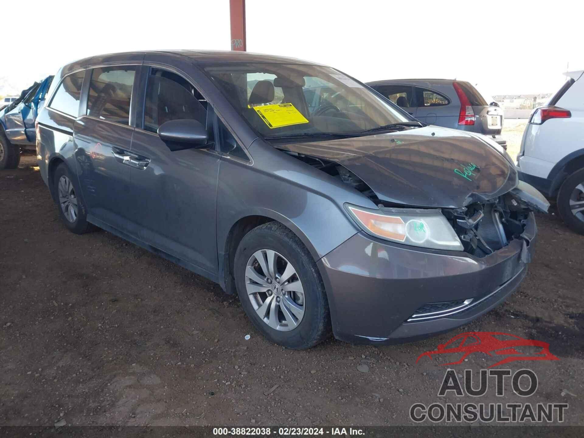 HONDA ODYSSEY 2016 - 5FNRL5H61GB012805