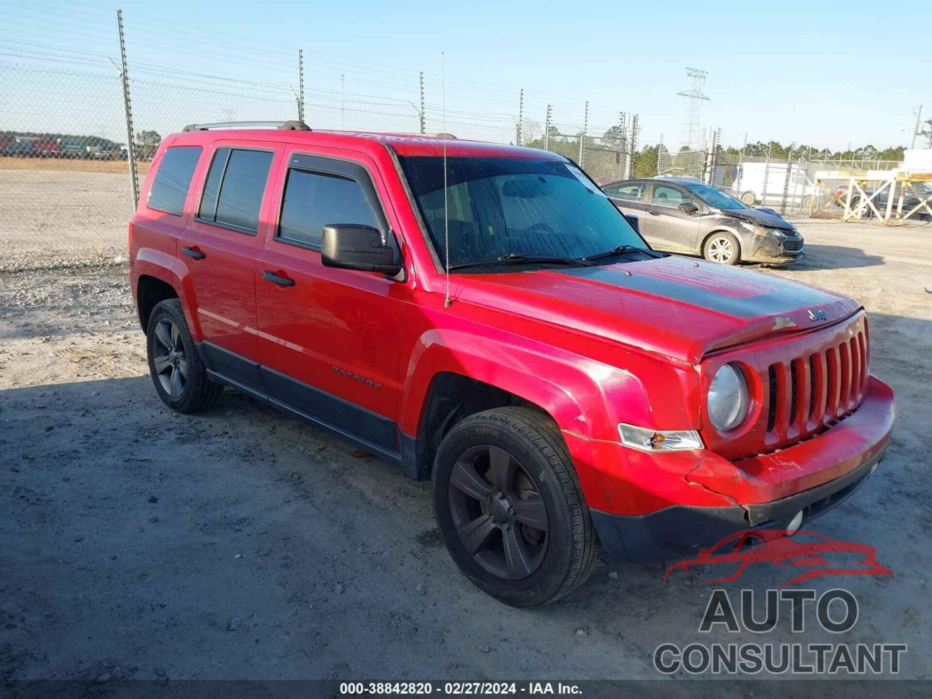 JEEP PATRIOT 2016 - 1C4NJPBAXGD748260