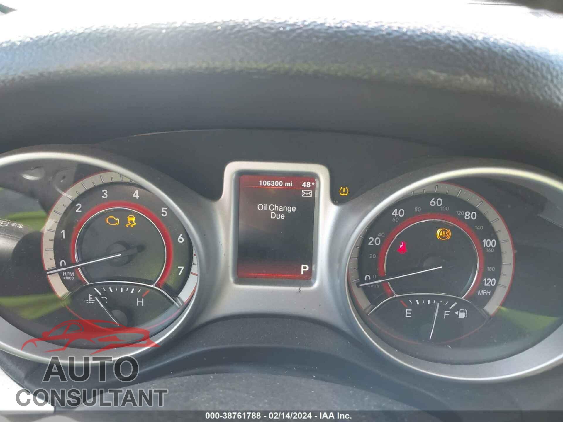 DODGE JOURNEY 2017 - 3C4PDCAB3HT545838