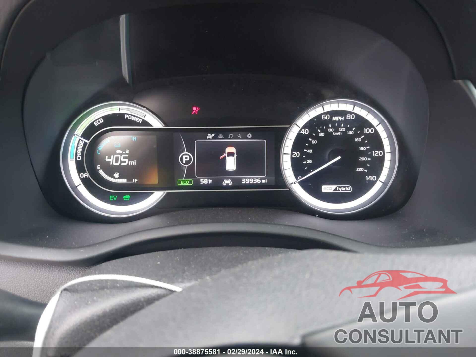 KIA NIRO 2019 - KNDCC3LC2K5219656