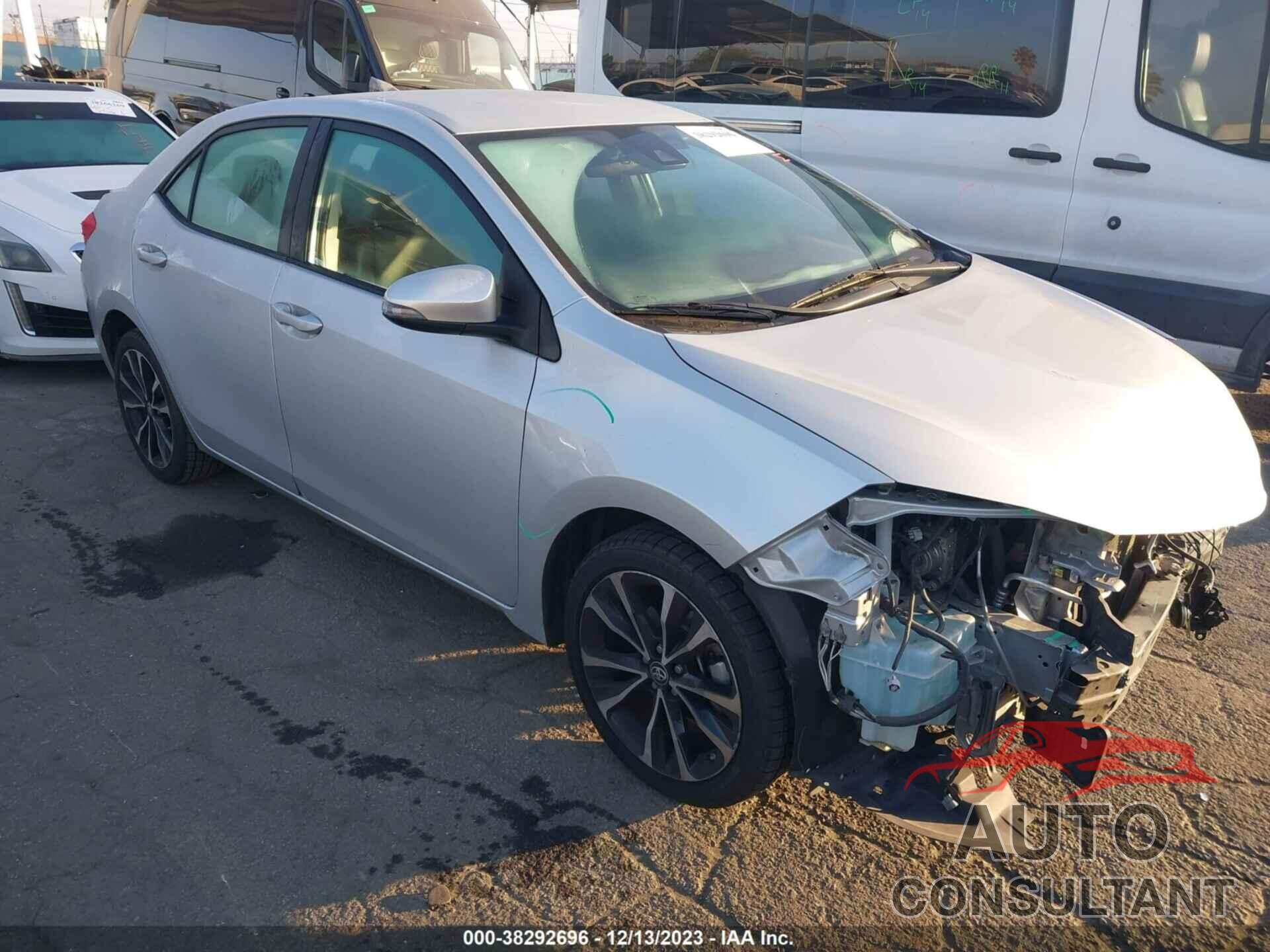 TOYOTA COROLLA 2019 - 2T1BURHE3KC131773