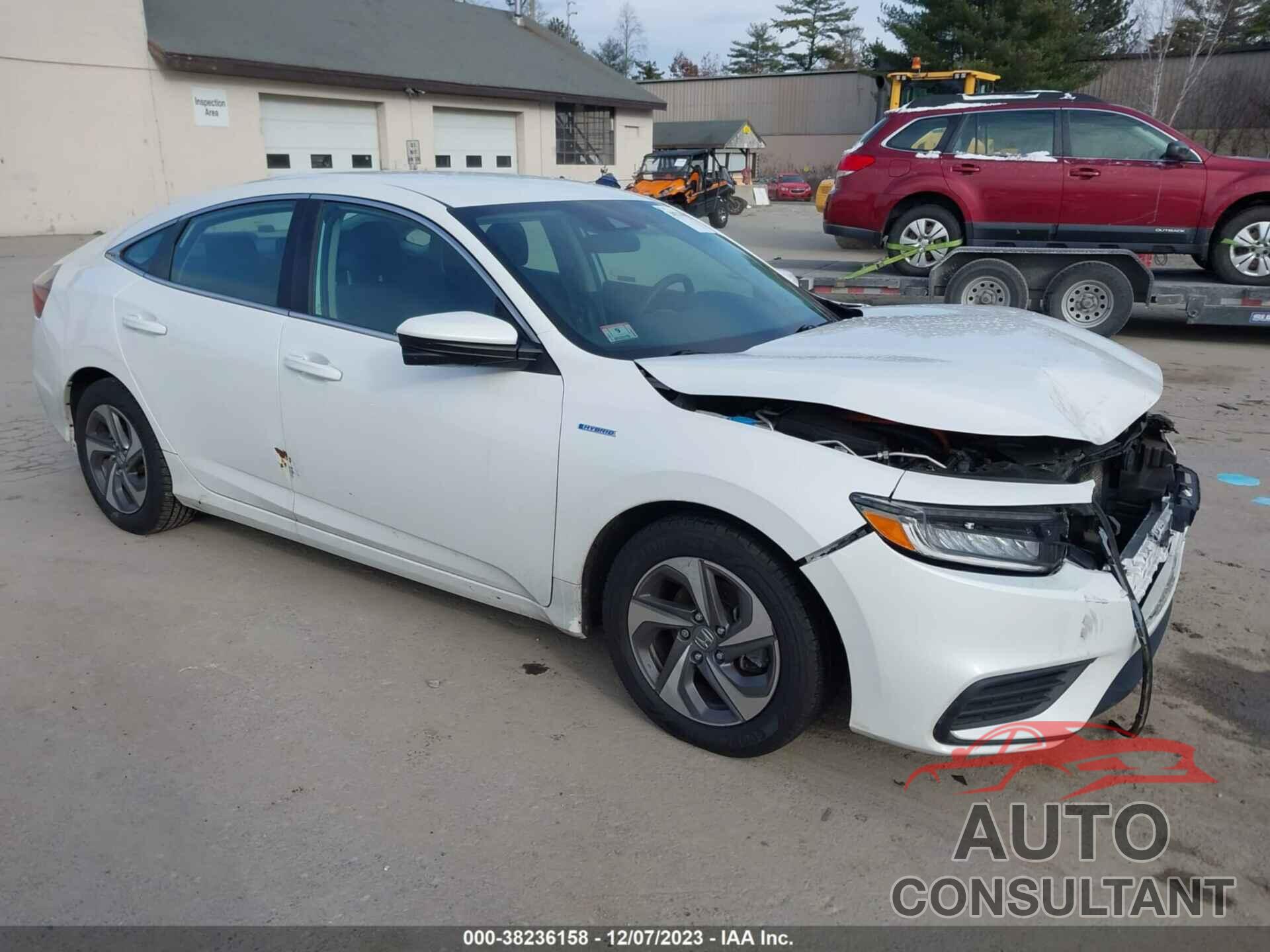 HONDA INSIGHT 2019 - 19XZE4F50KE030841