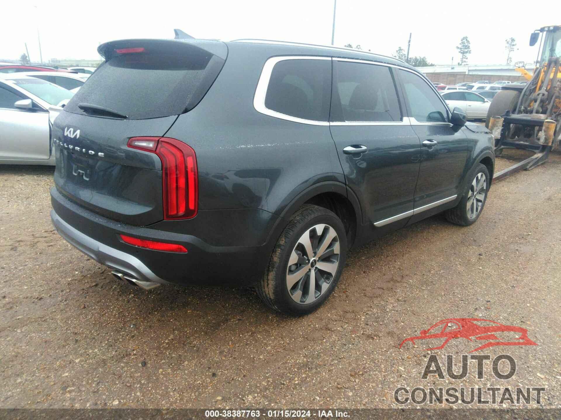 KIA TELLURIDE 2022 - 5XYP64HC8NG308019