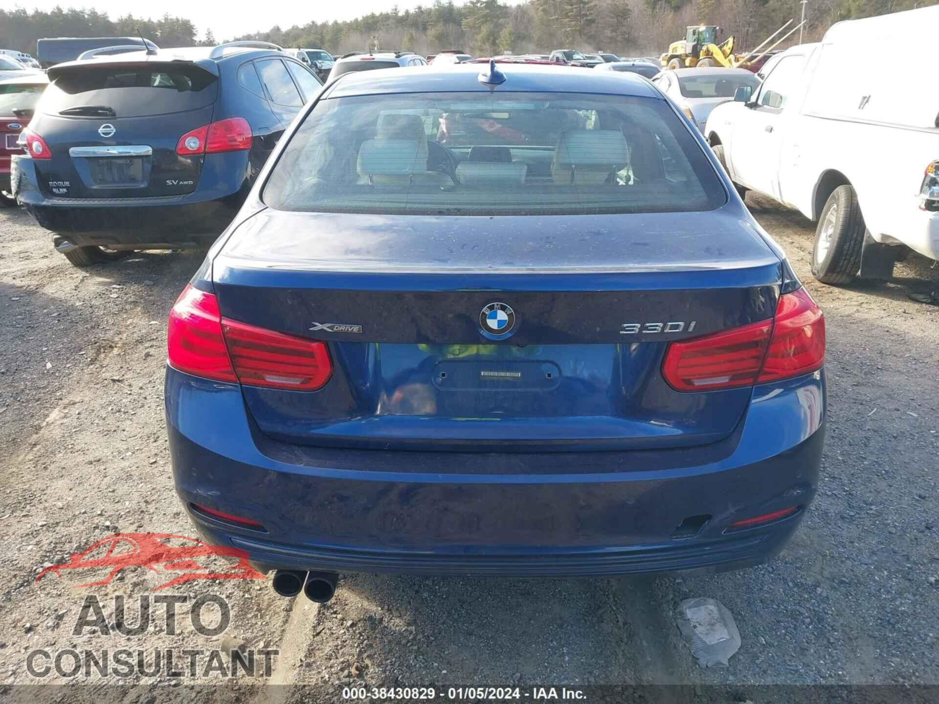 BMW 330I 2017 - WBA8D9G56HNT90708