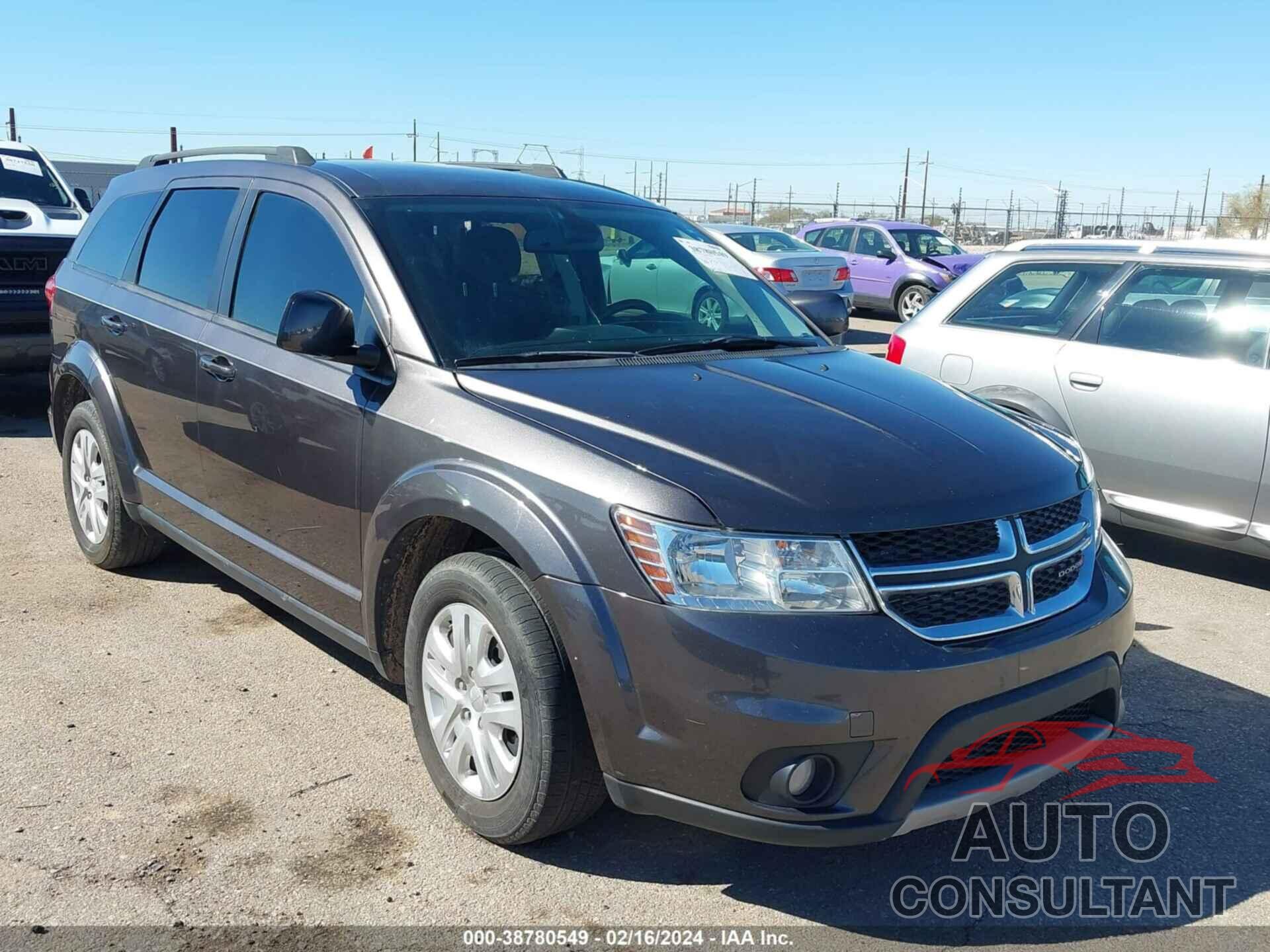 DODGE JOURNEY 2018 - 3C4PDCBG1JT525216