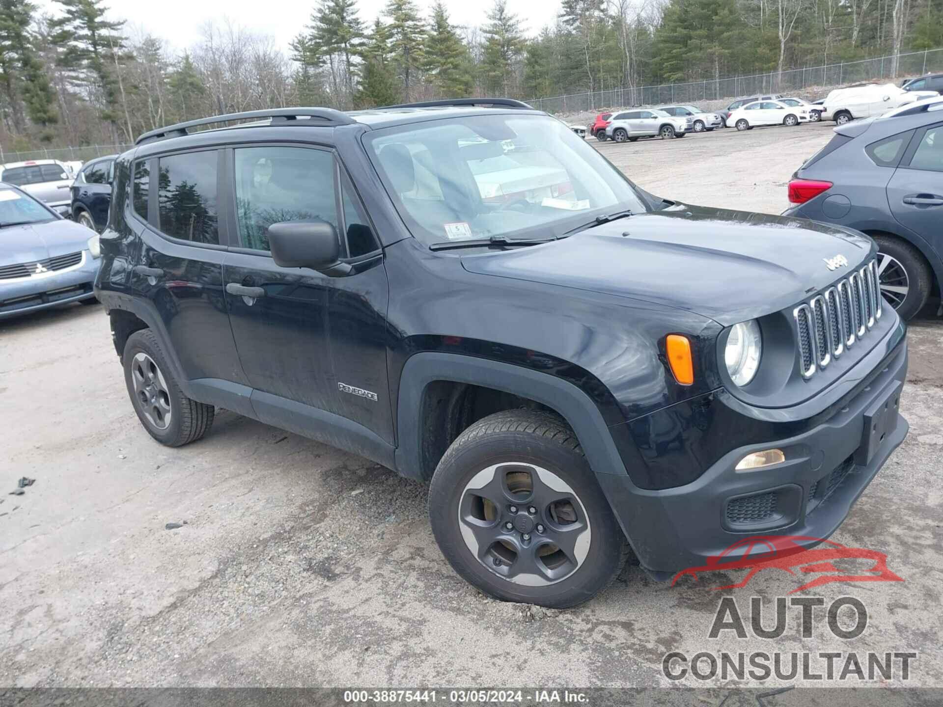 JEEP RENEGADE 2018 - ZACCJBAB9JPH36257