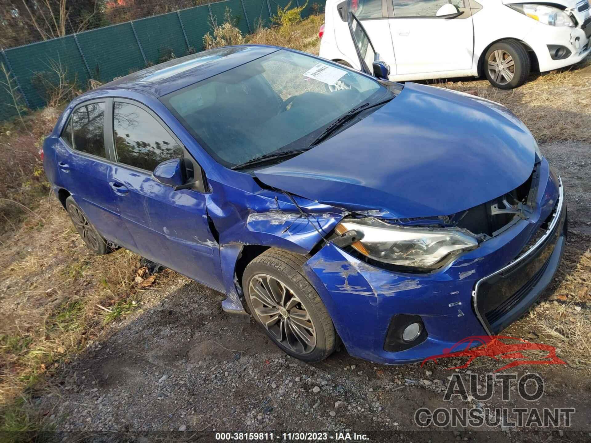 TOYOTA COROLLA 2016 - 2T1BURHE3GC621430