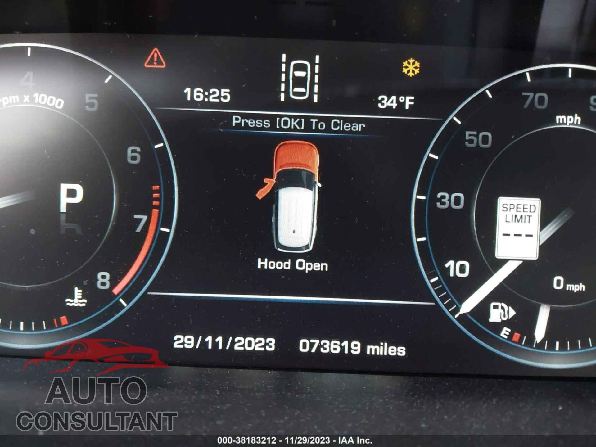 LAND ROVER RANGE ROVER 2016 - SALGS2PF4GA290139