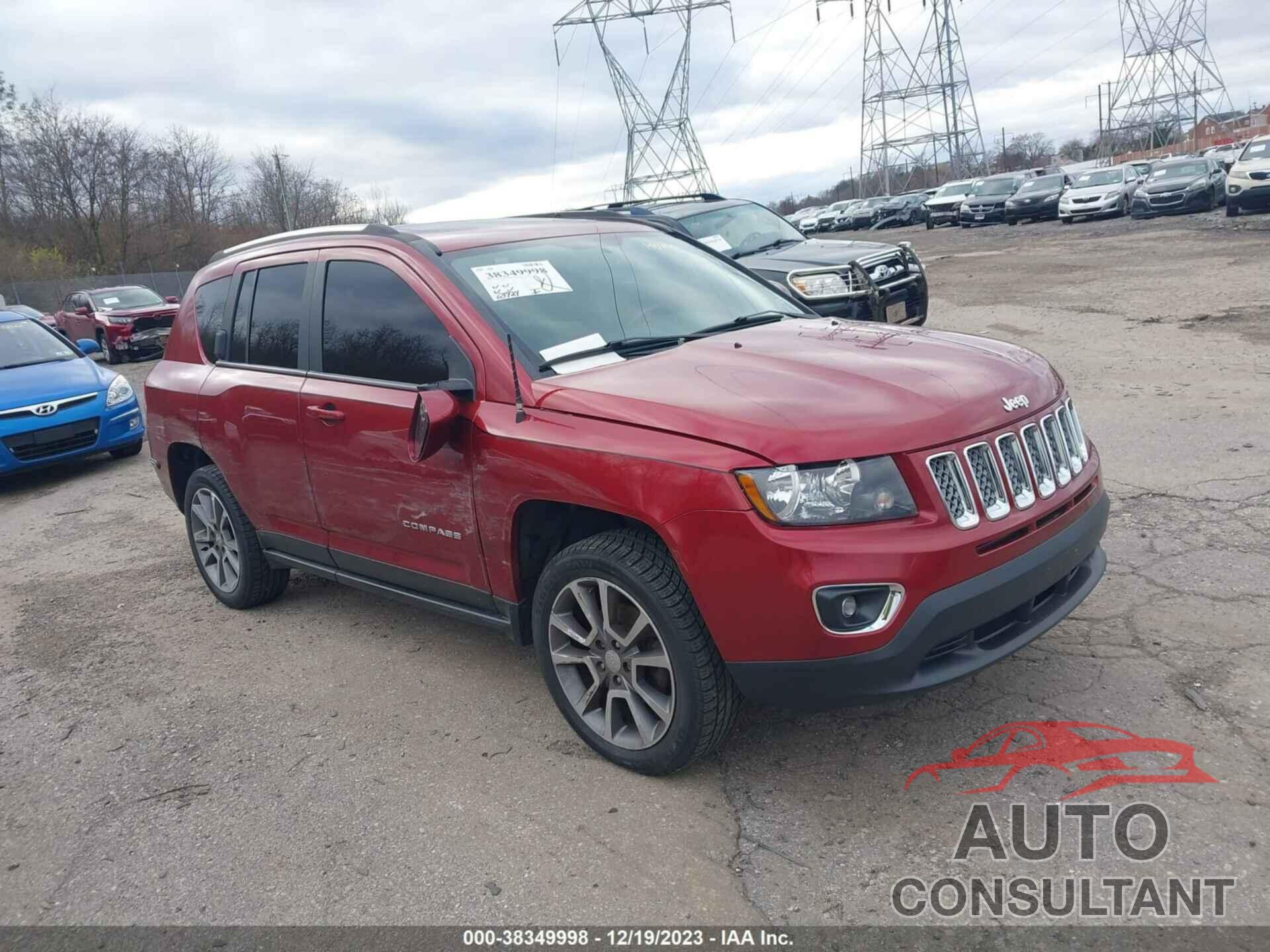 JEEP COMPASS 2017 - 1C4NJDEB1HD140115