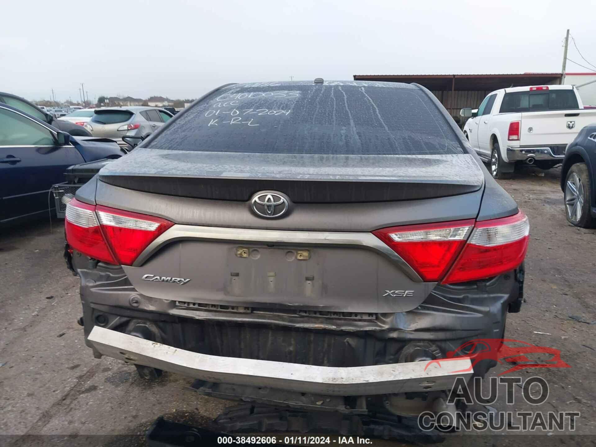 TOYOTA CAMRY 2017 - 4T1BF1FK7HU288122