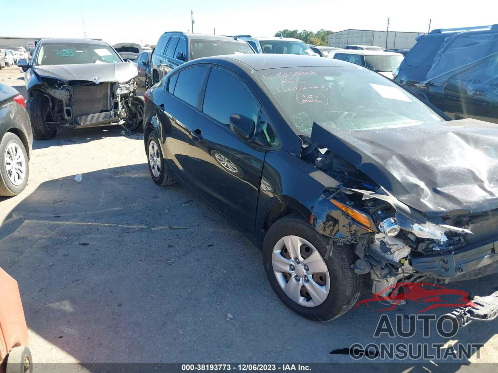 KIA FORTE 2017 - 3KPFK4A73HE097883