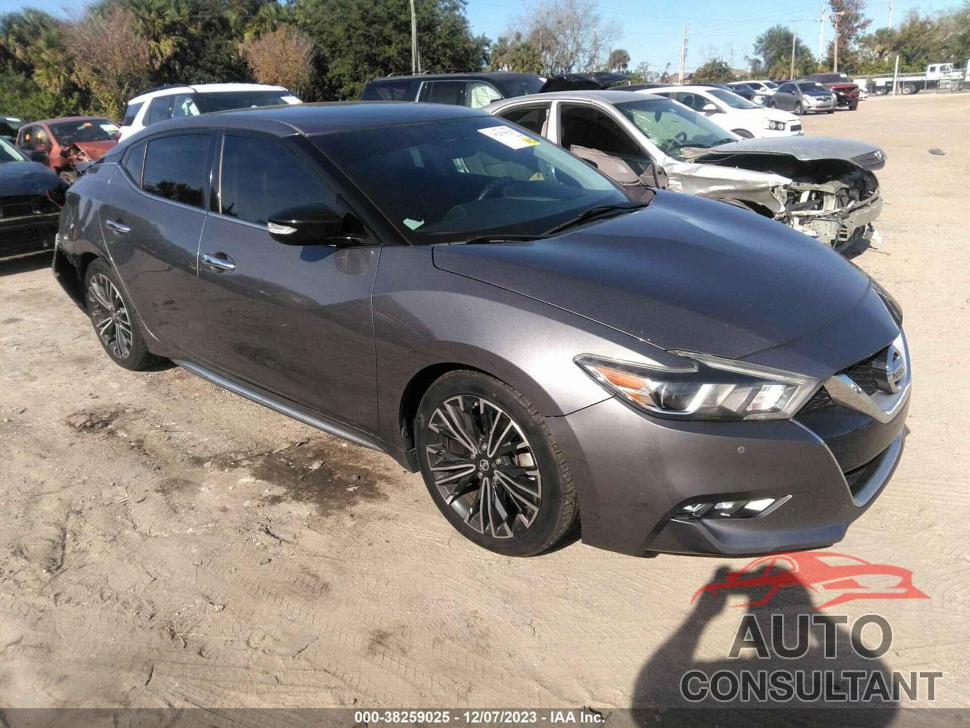 NISSAN MAXIMA 2017 - 1N4AA6APXHC395448