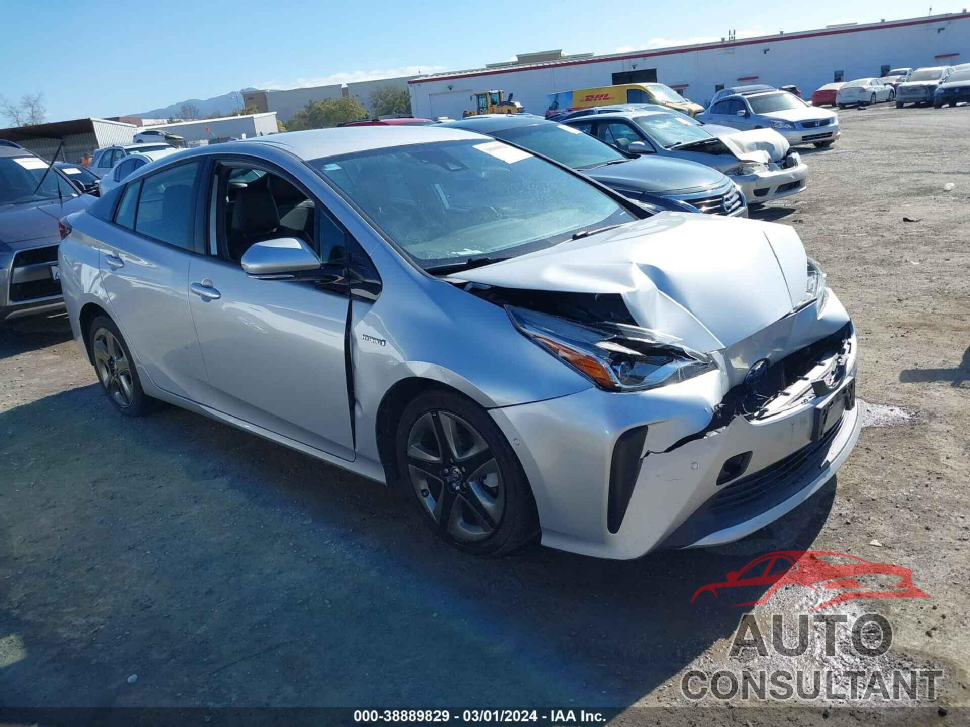 TOYOTA PRIUS 2019 - JTDKARFU8K3086180