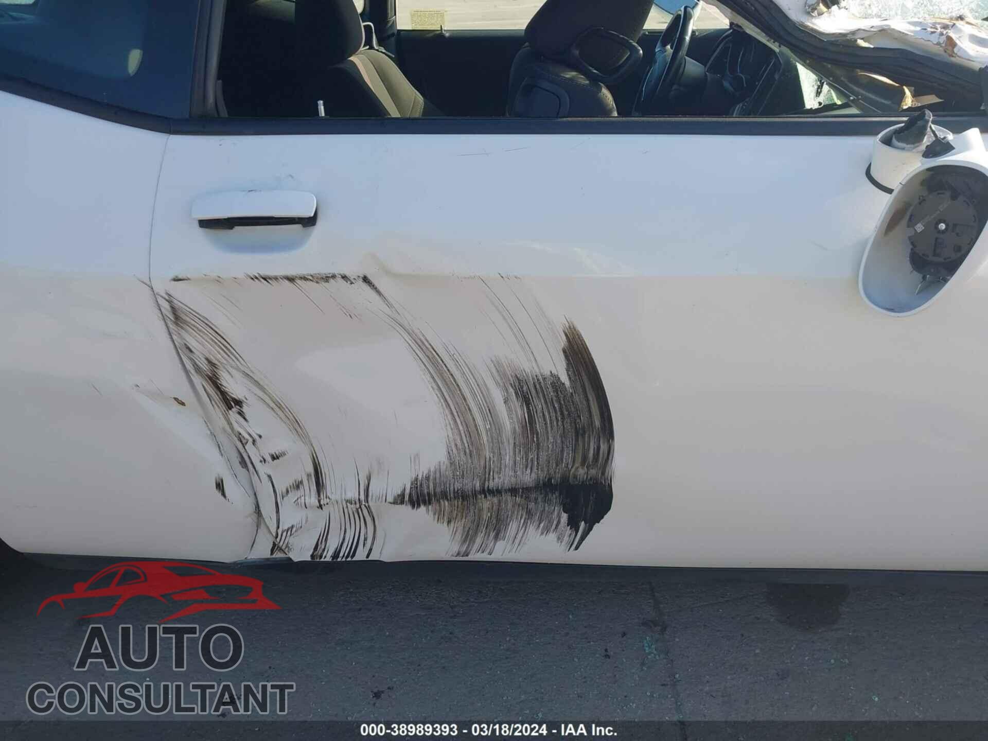 DODGE CHALLENGER 2019 - 2C3CDZAG4KH723399