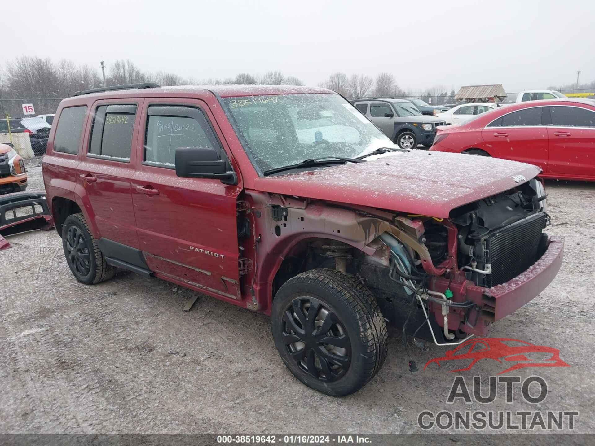 JEEP PATRIOT 2016 - 1C4NJRBB7GD594949